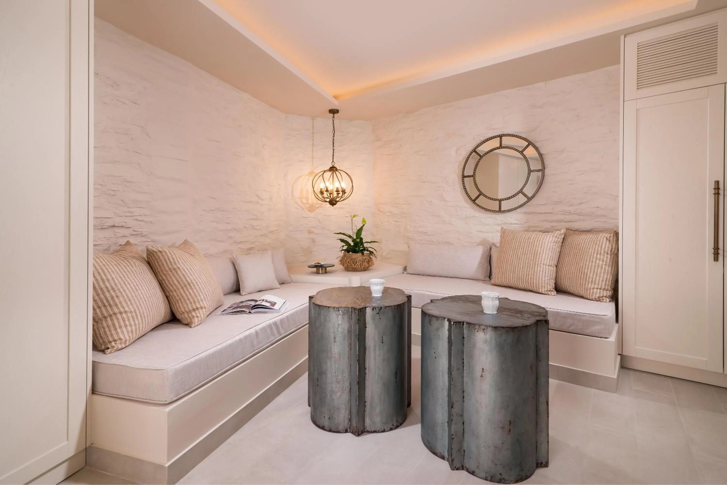 Living room in Ydor Hotel & Spa by Sandglass