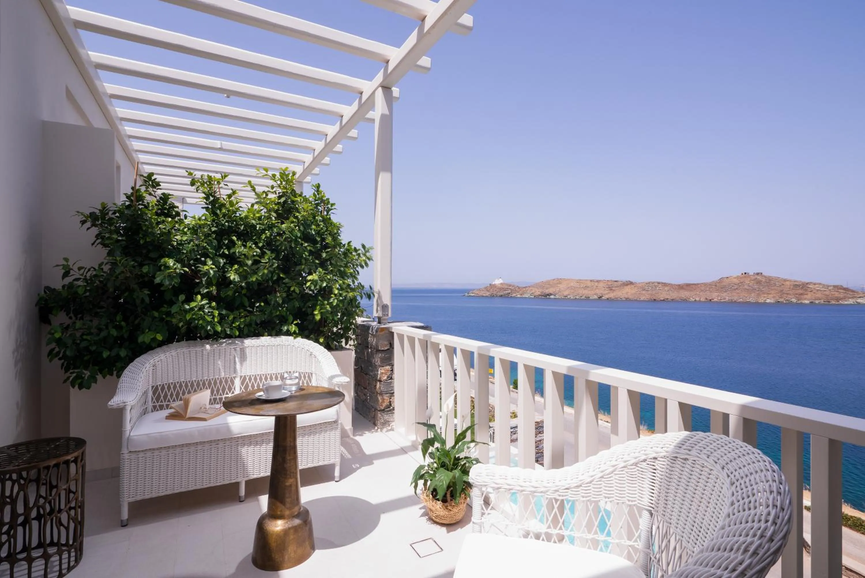 Balcony/Terrace in Ydor Hotel & Spa by Sandglass