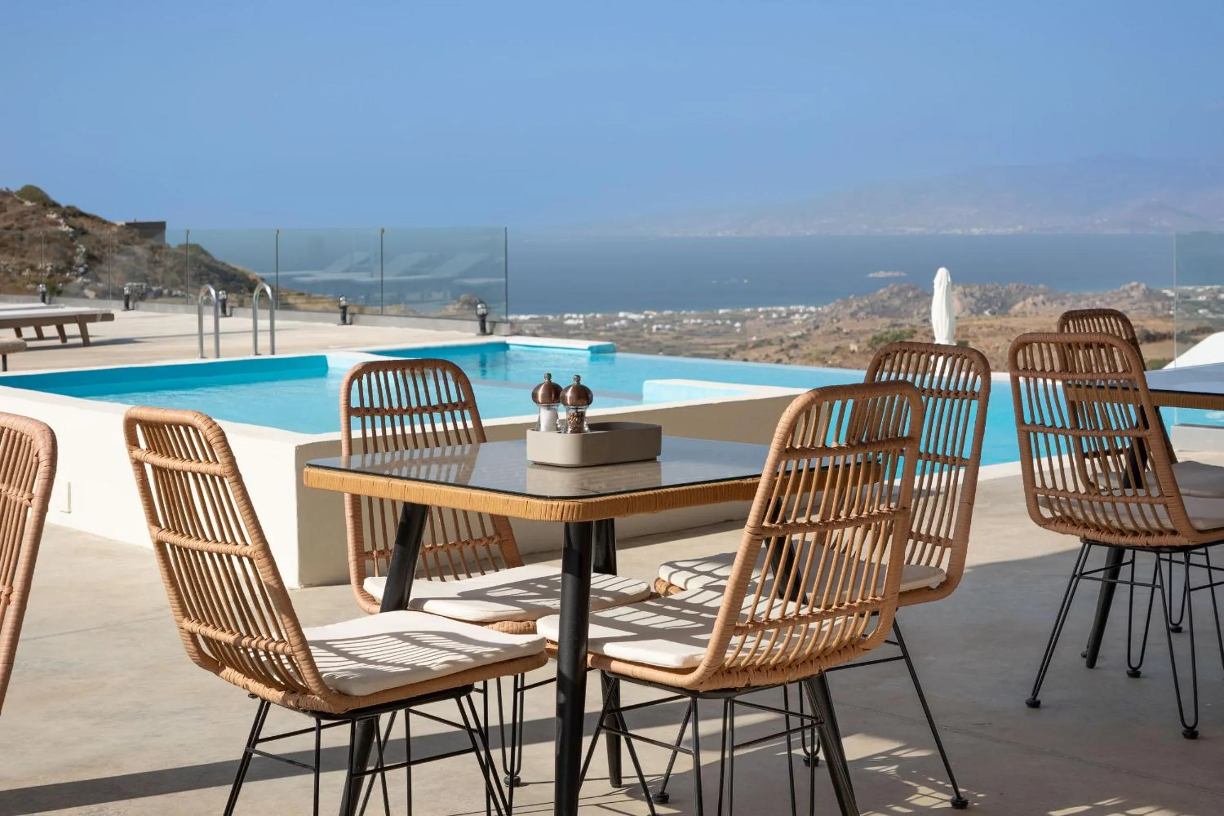 Pool view in Mandilaras Village