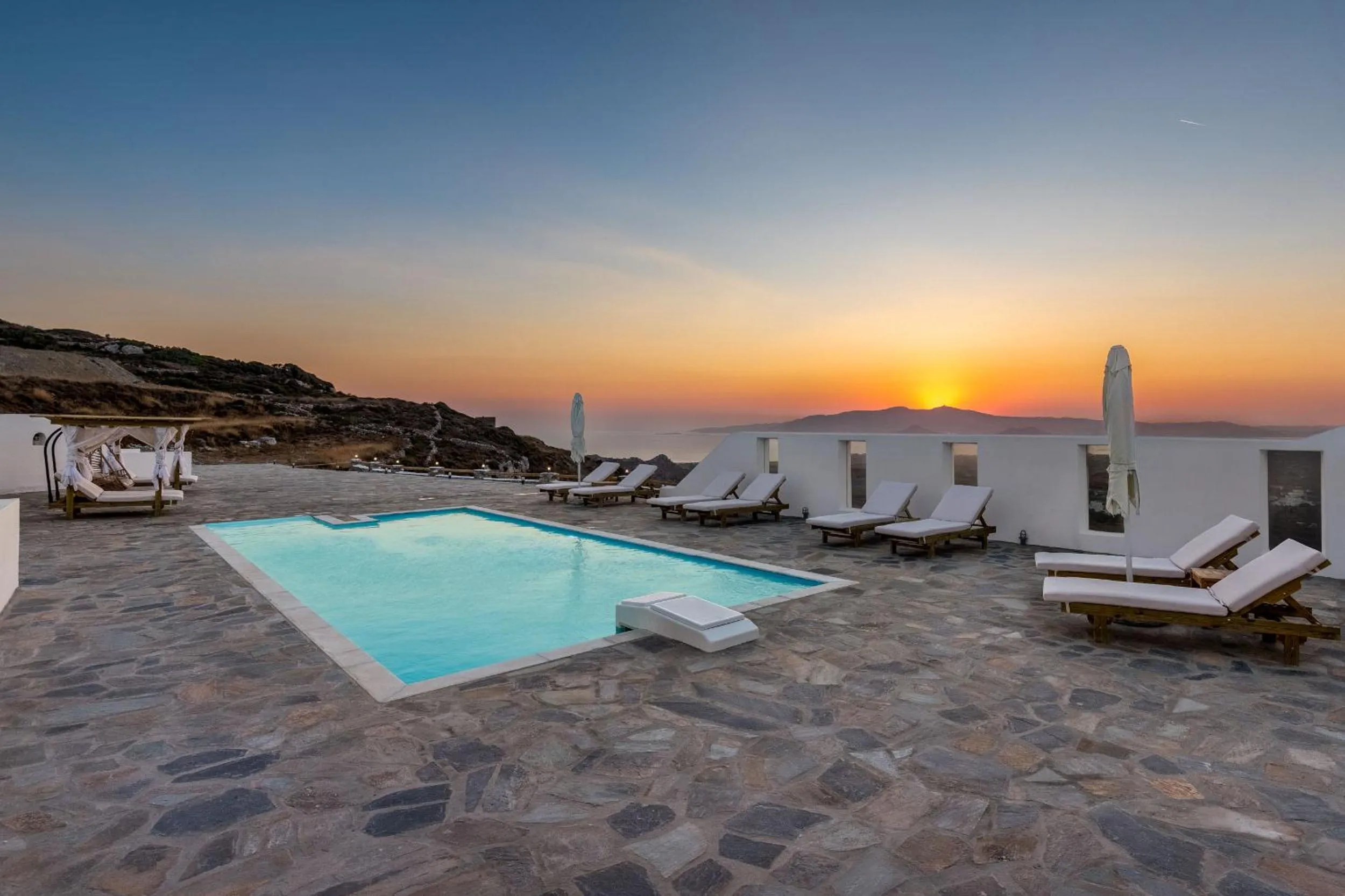 Pool view in Mandilaras Village