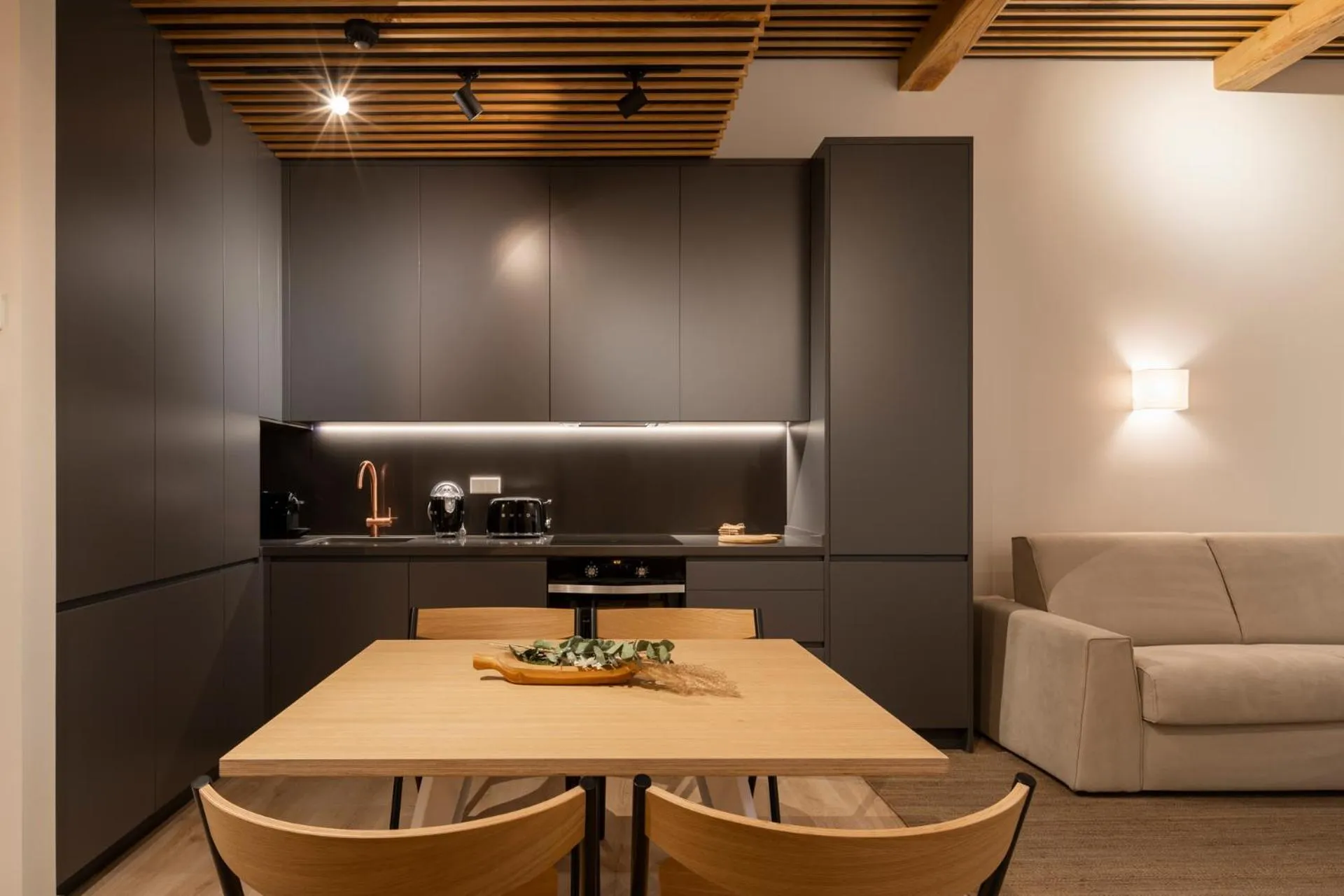 Dining area in NORO Plaza