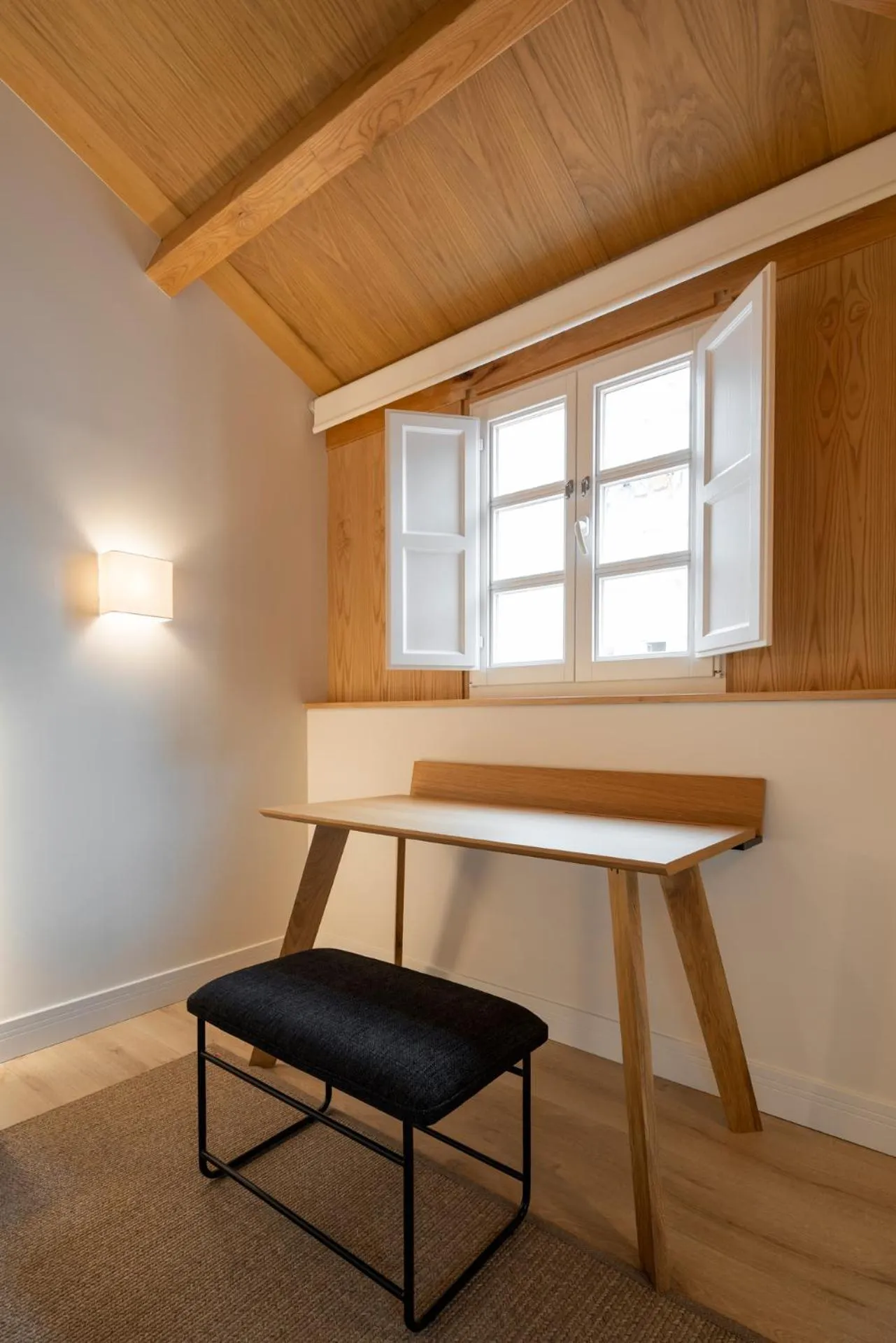 Seating area in NORO Plaza