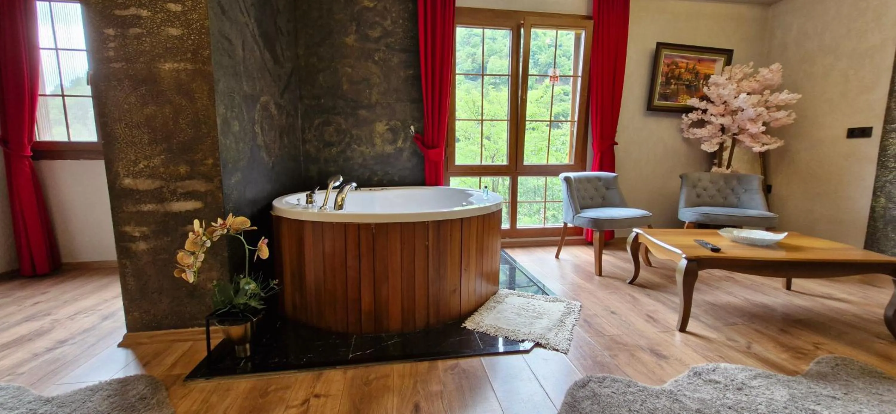 Living room in River Didi Otel