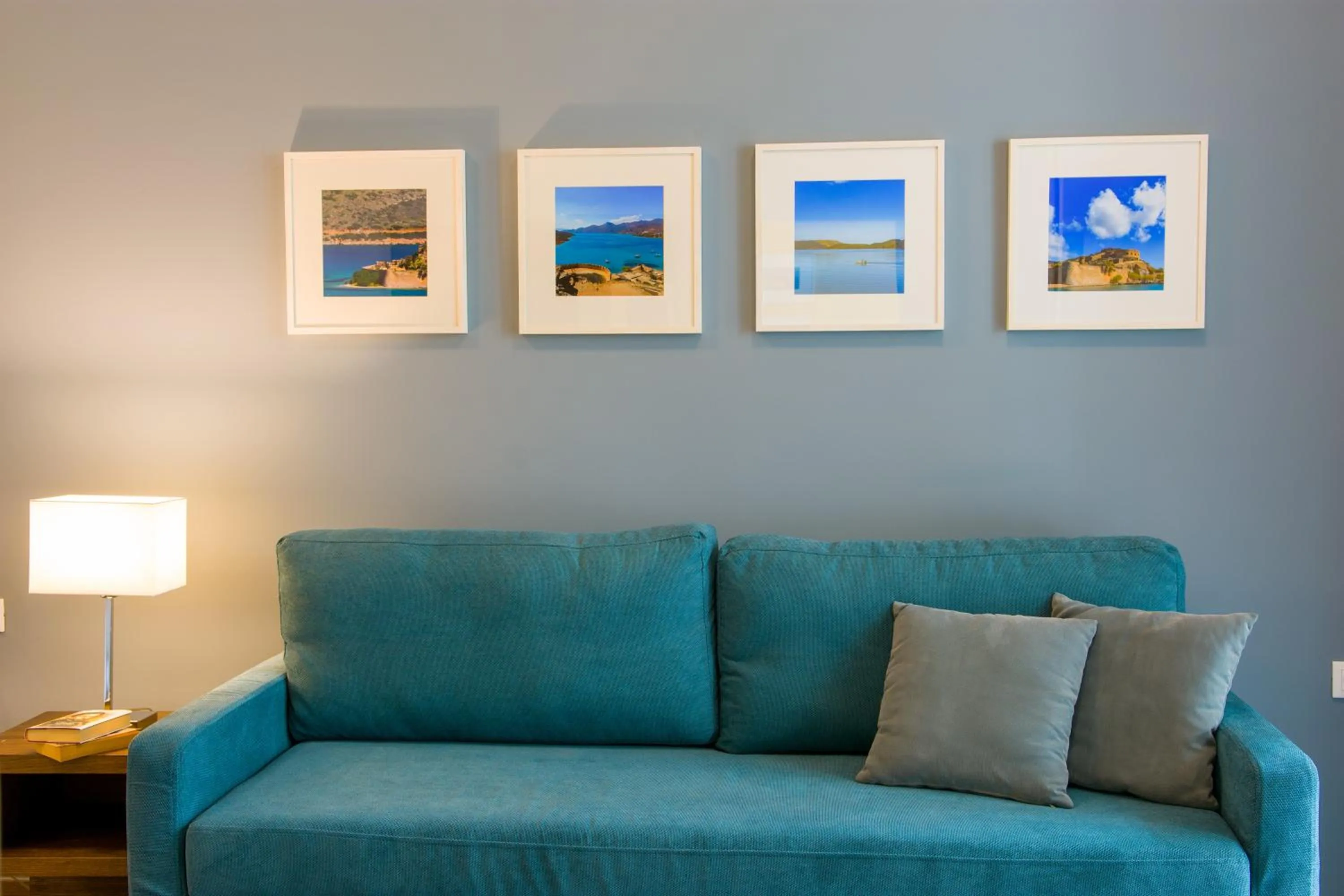 Decorative detail in Elounda Colour Apartments