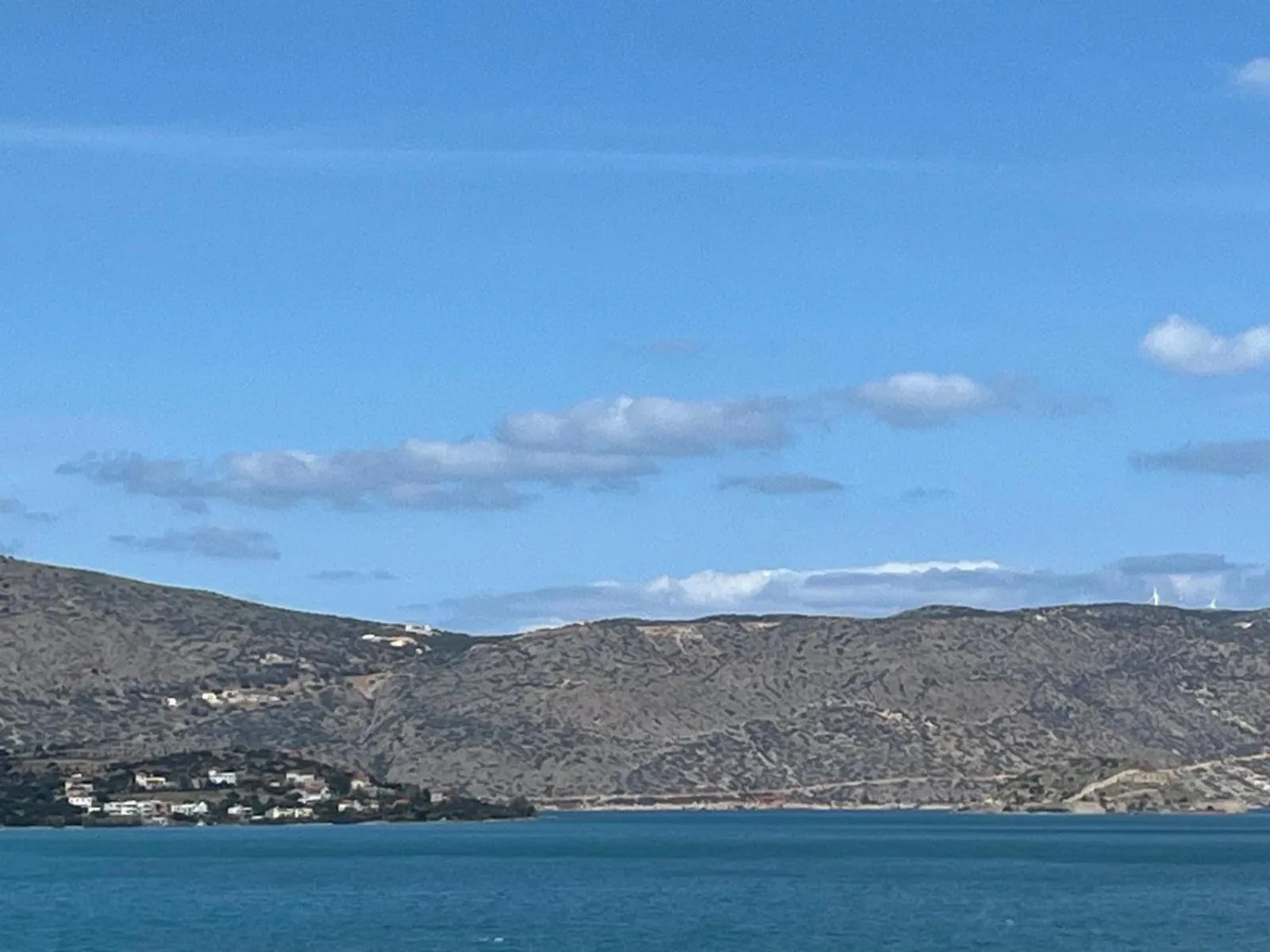 Sea view in Elounda Colour Apartments