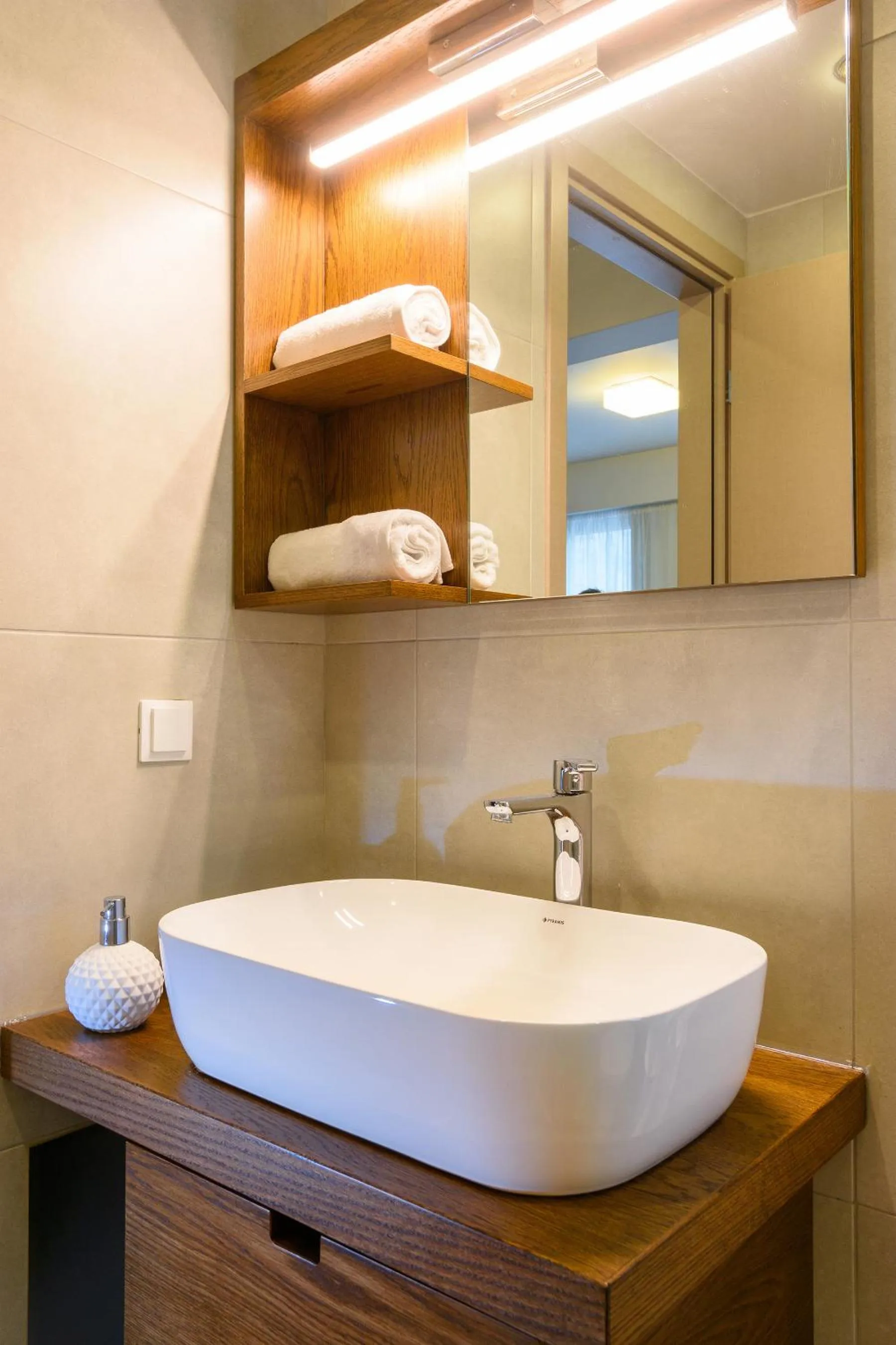 Bathroom in Elounda Colour Apartments