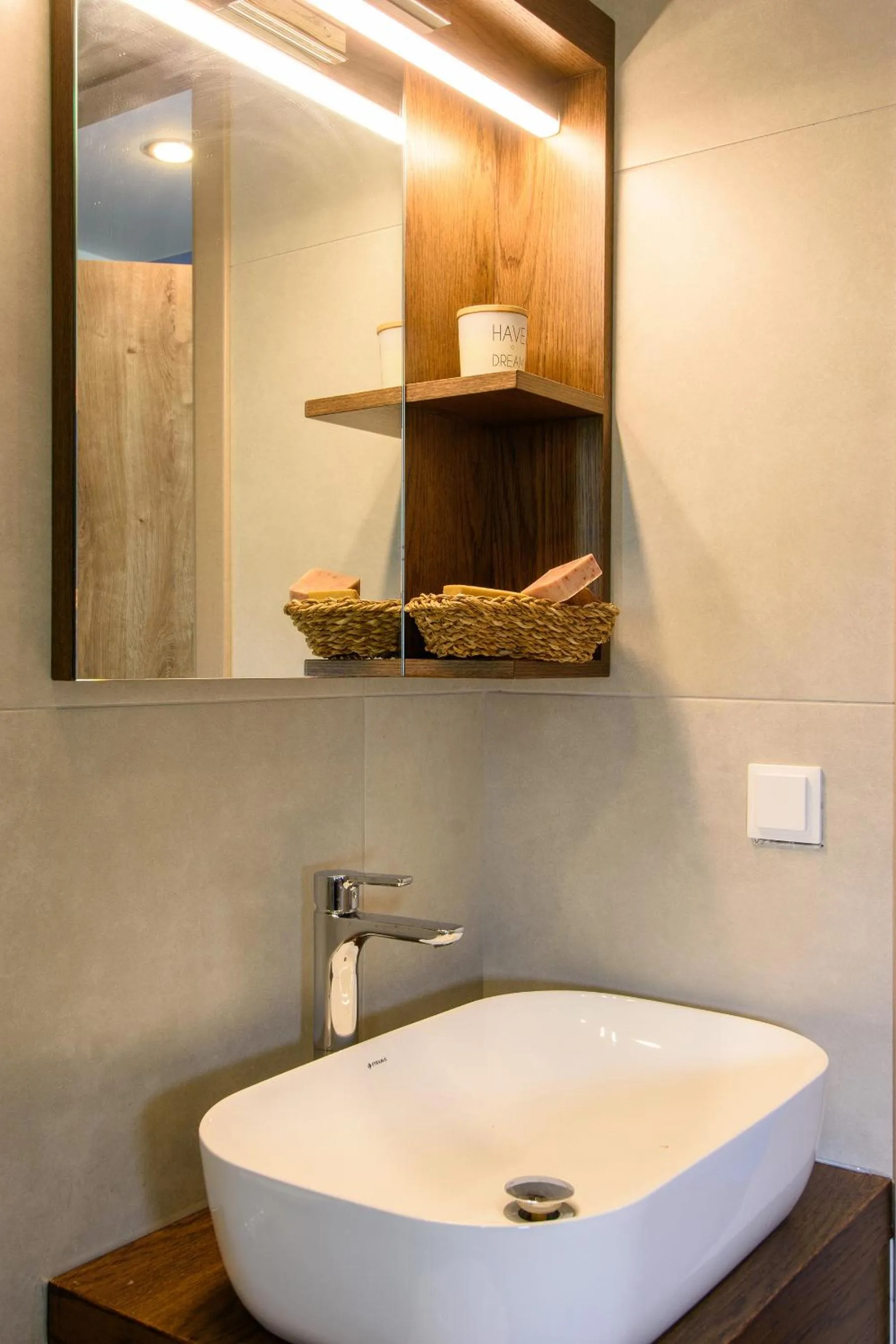 Bathroom in Elounda Colour Apartments