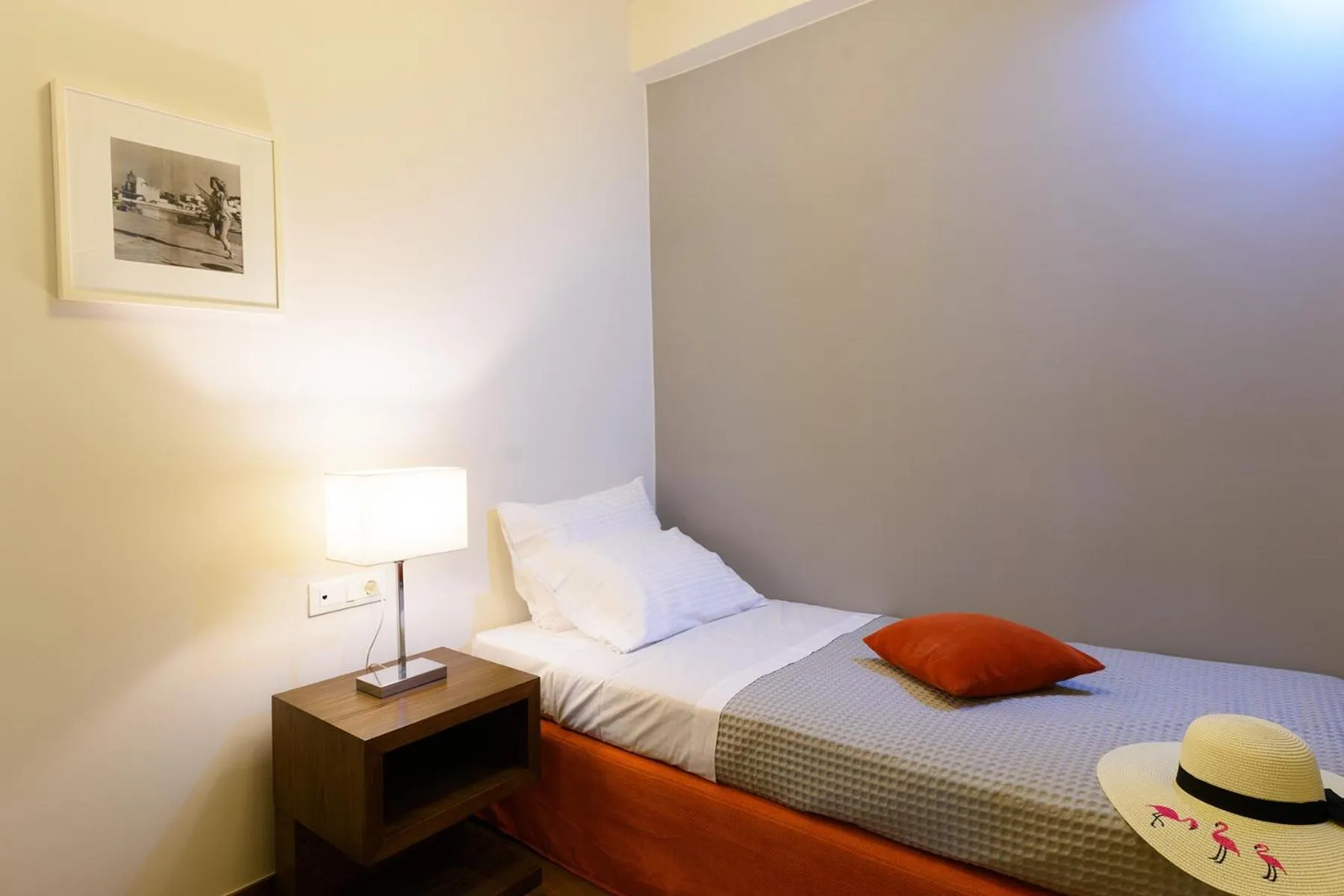 Bedroom, Bed in Elounda Colour Apartments