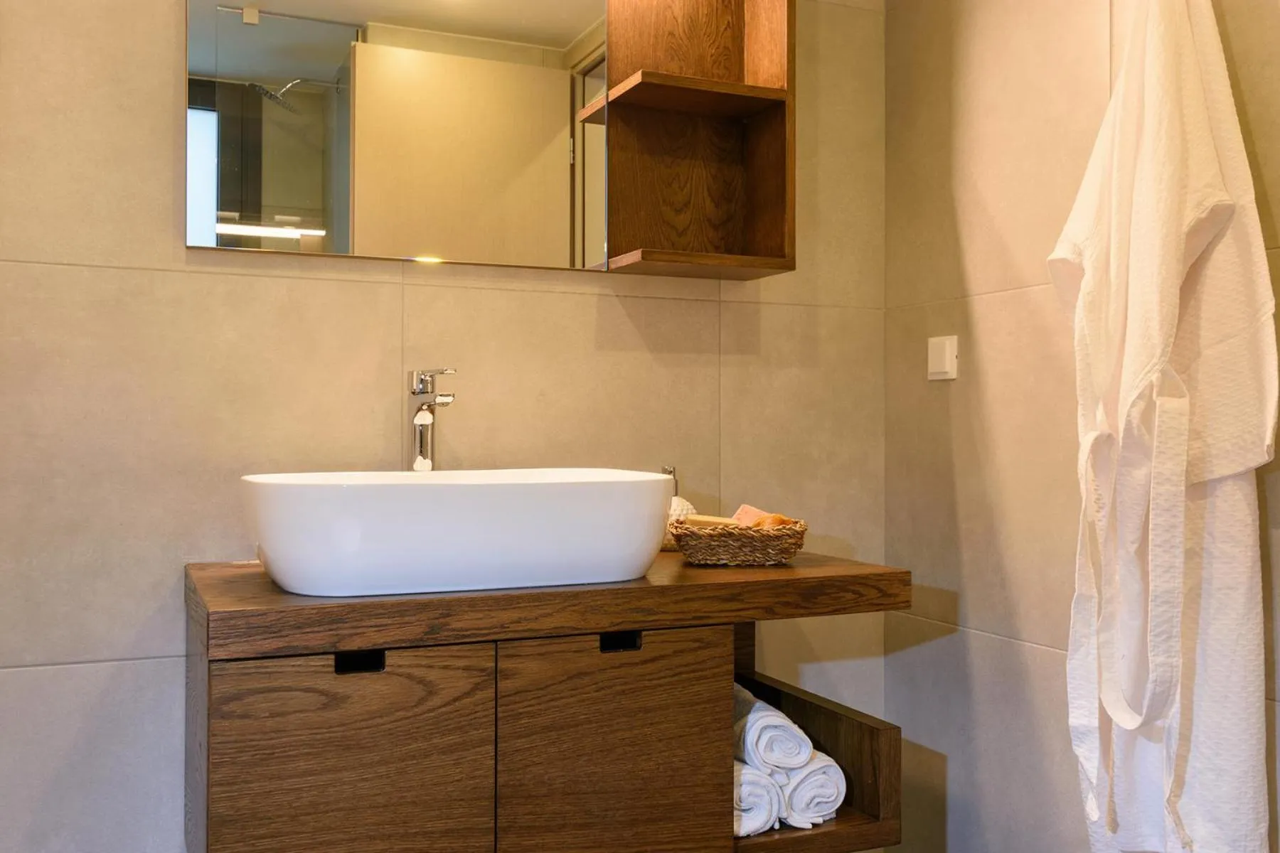 Bathroom in Elounda Colour Apartments