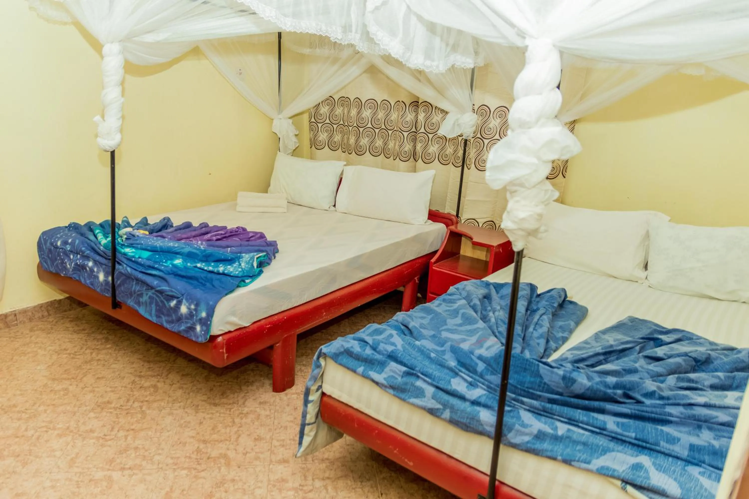 Bedroom in Kilimanjaro Summit Lodge
