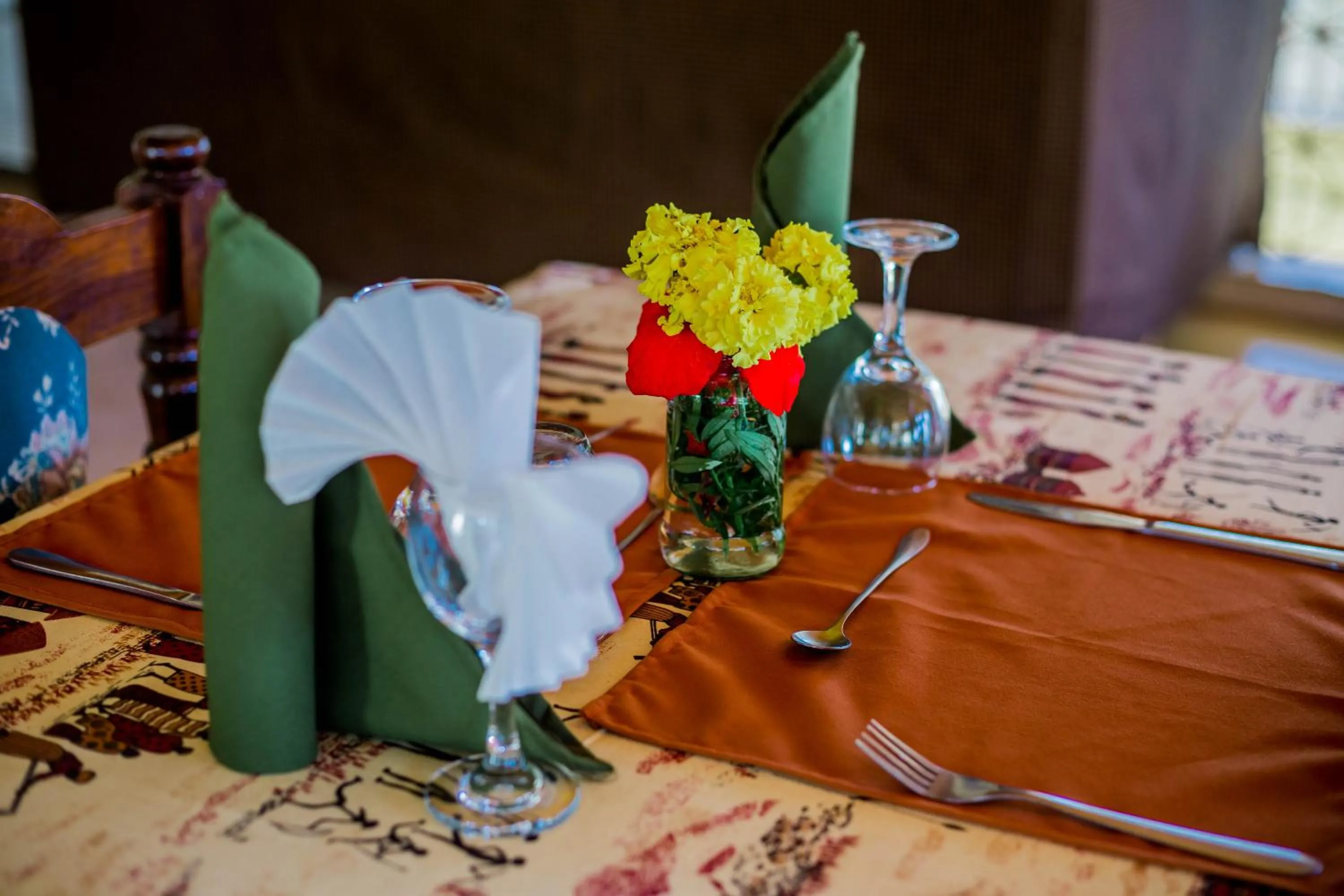Drinks in Kilimanjaro Summit Lodge