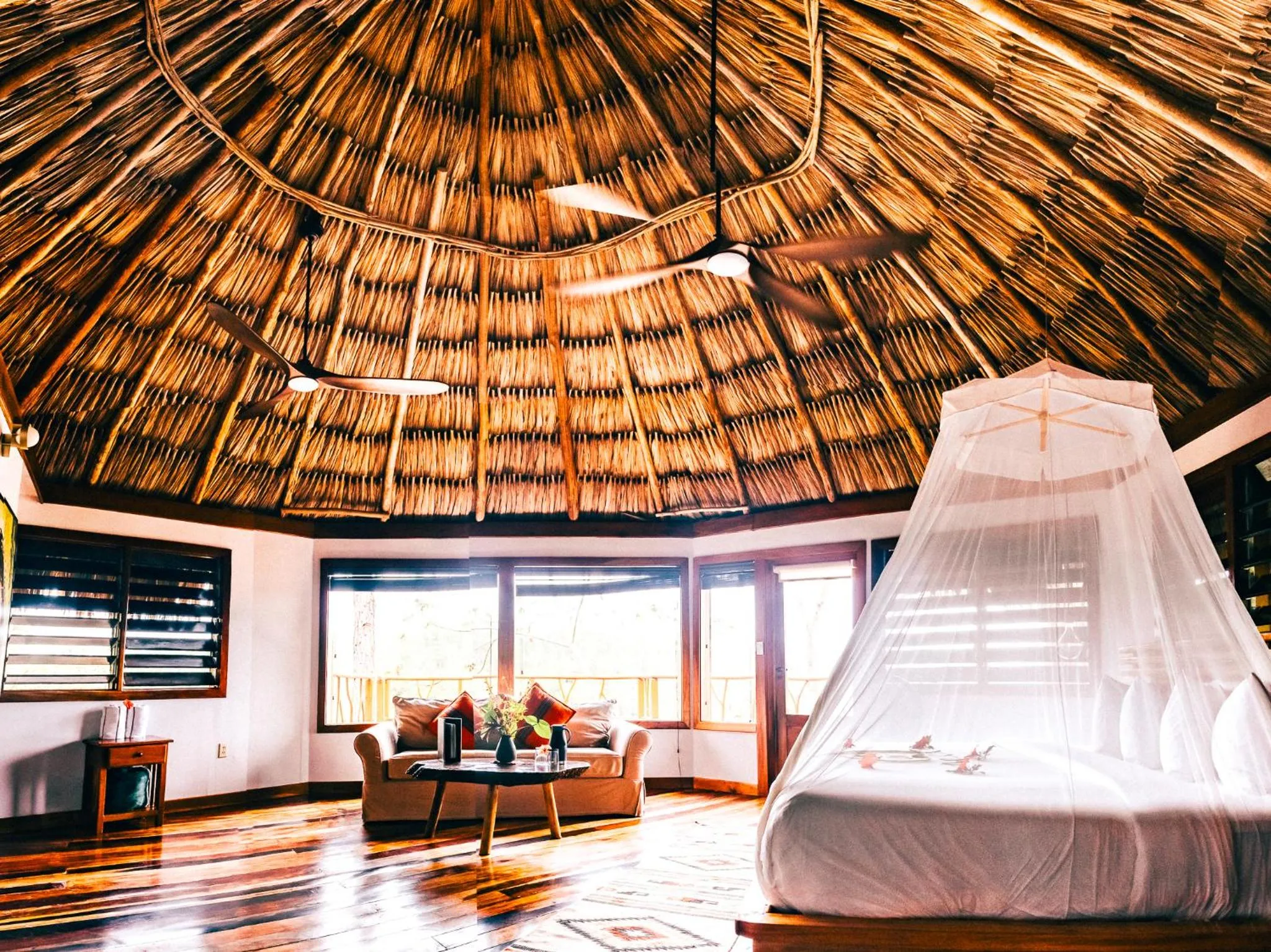 Bed in Gaia Riverlodge