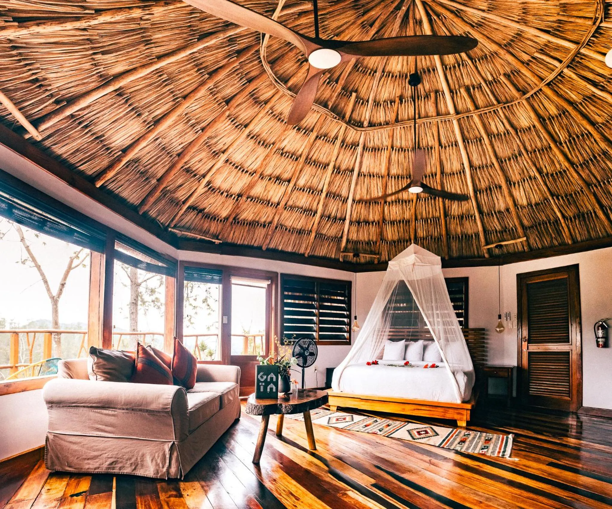 Bed in Gaia Riverlodge