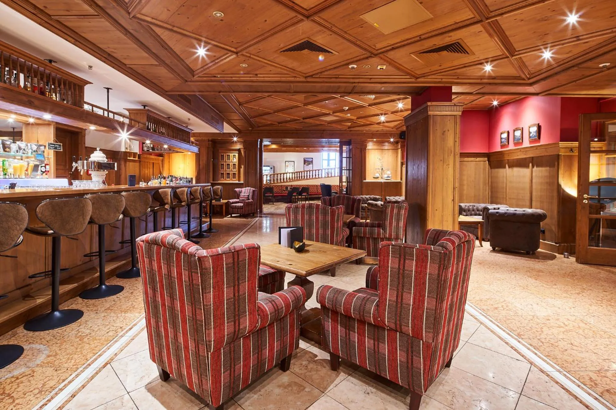 Lounge or bar in Riessersee Hotel