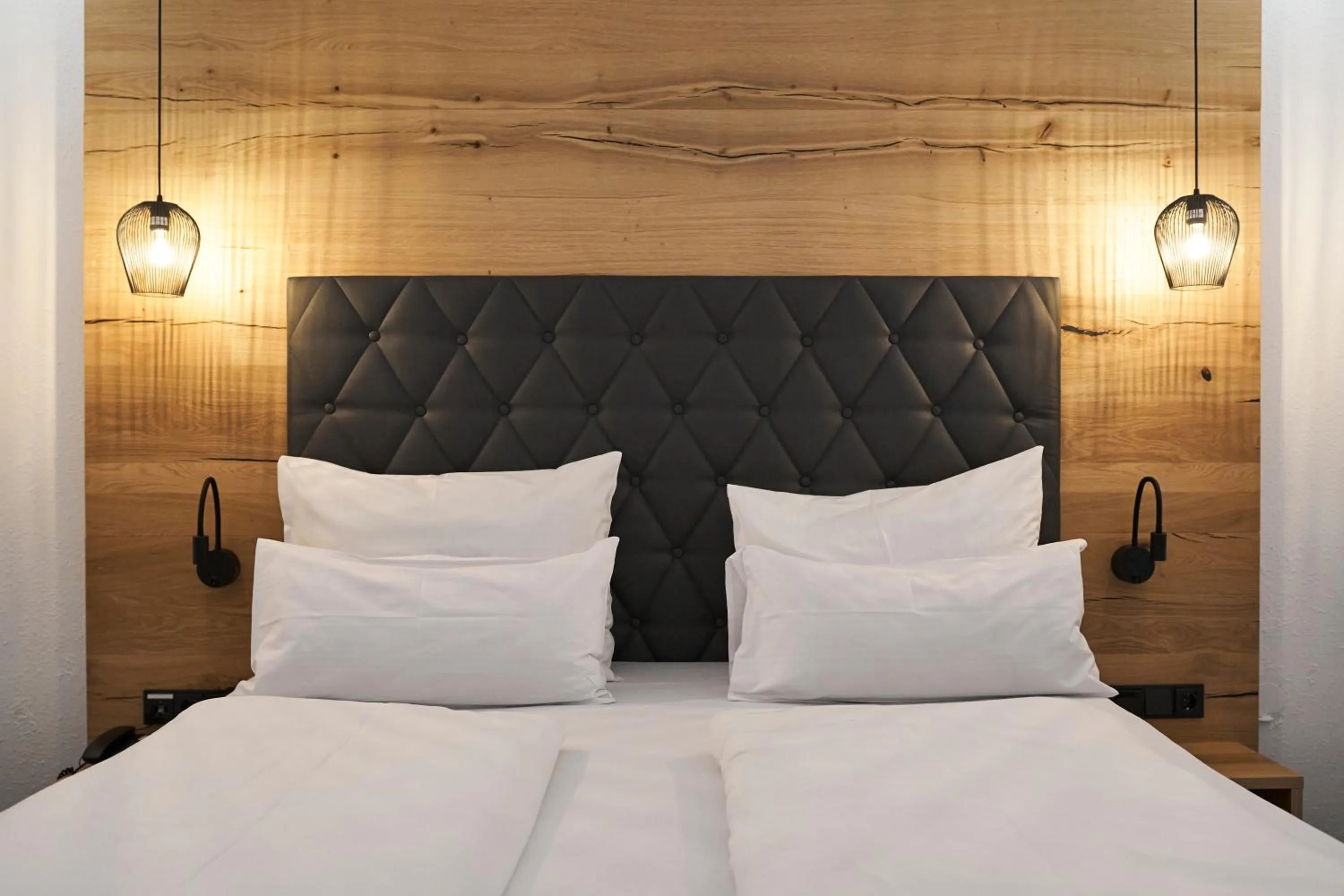 Bed in Riessersee Hotel