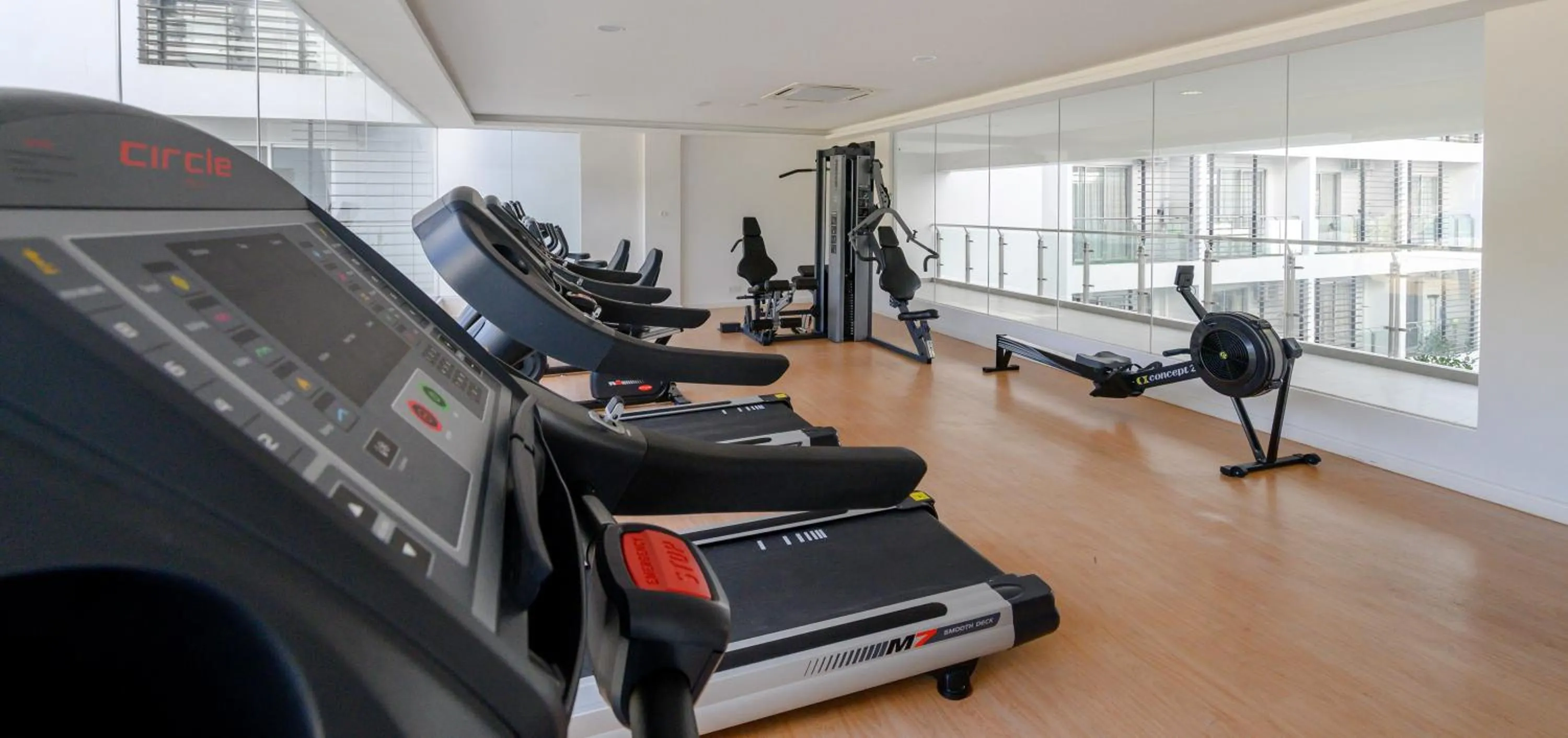 Fitness centre/facilities in Aeropod 5 mins to Airport 10 mins to KK city