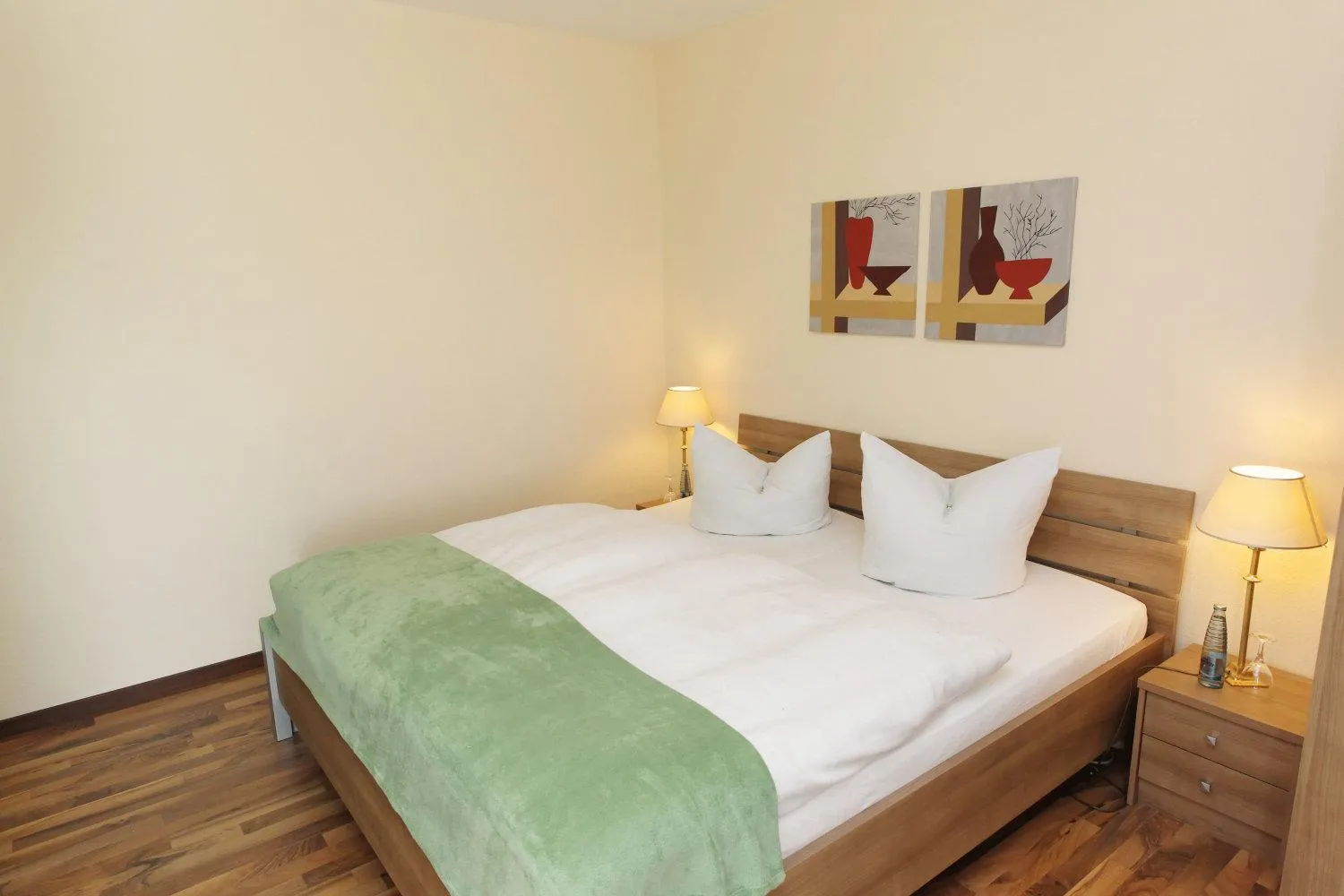 Photo of the whole room, Bed in Luckai Hotel & Restaurant Inhaber Dennis Burmann