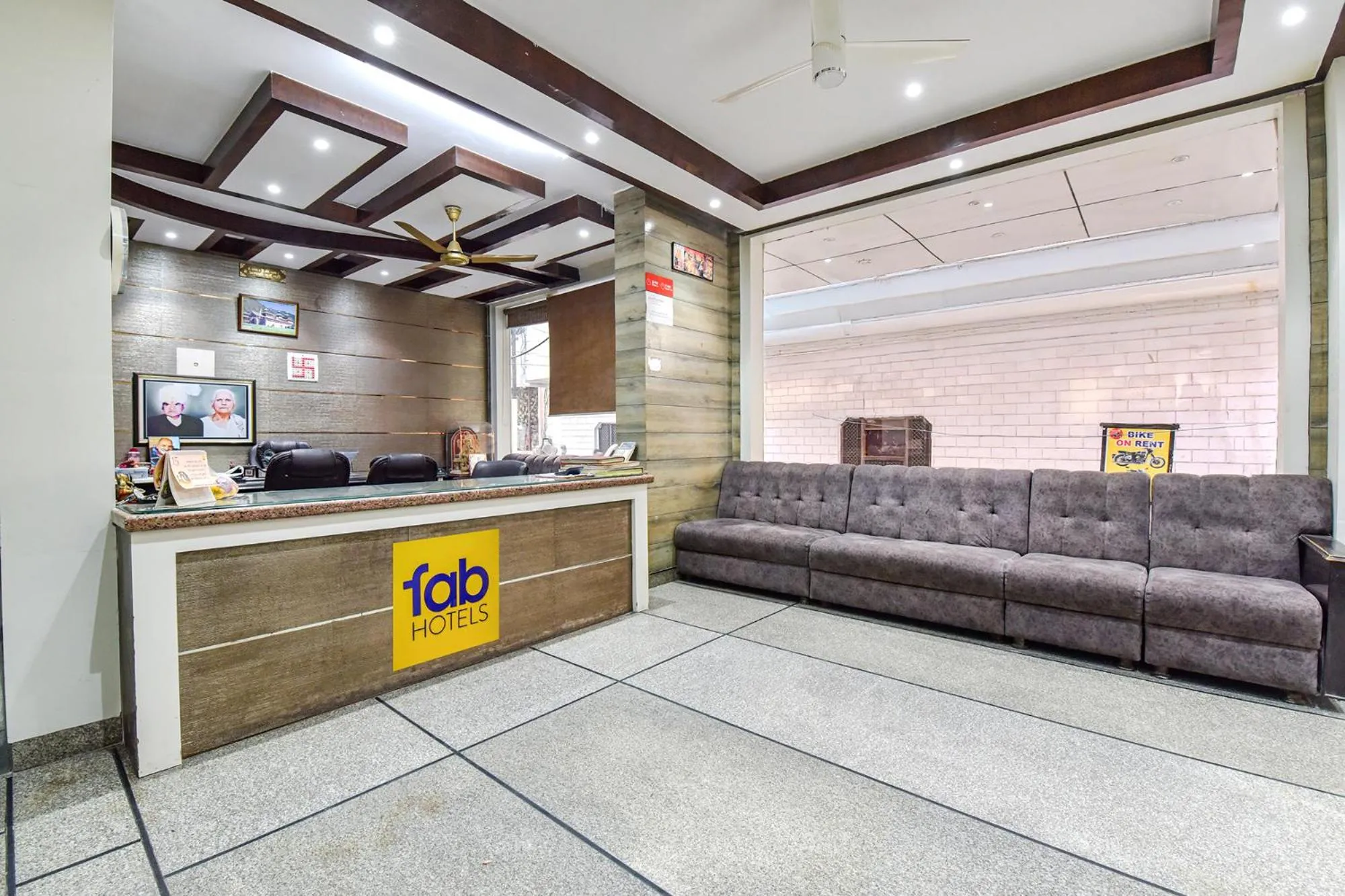 Lobby or reception in FabHotel Prem Bihari