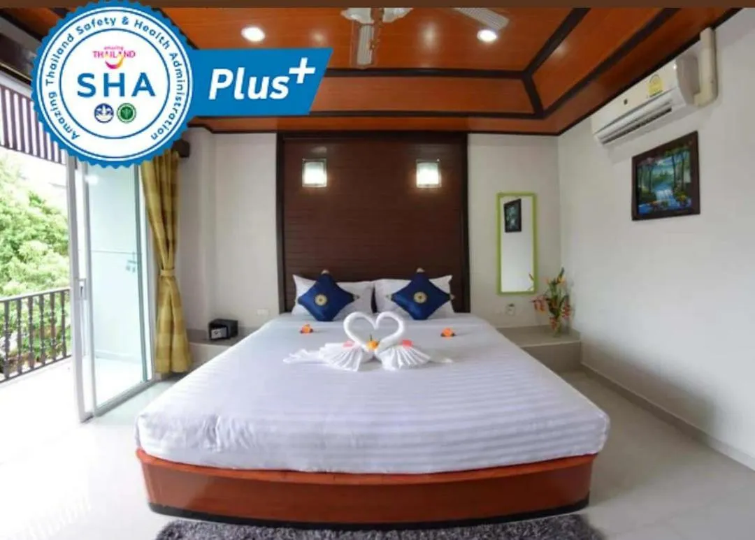 Bed in Vivi Boutique Room Hotel SHA Plus