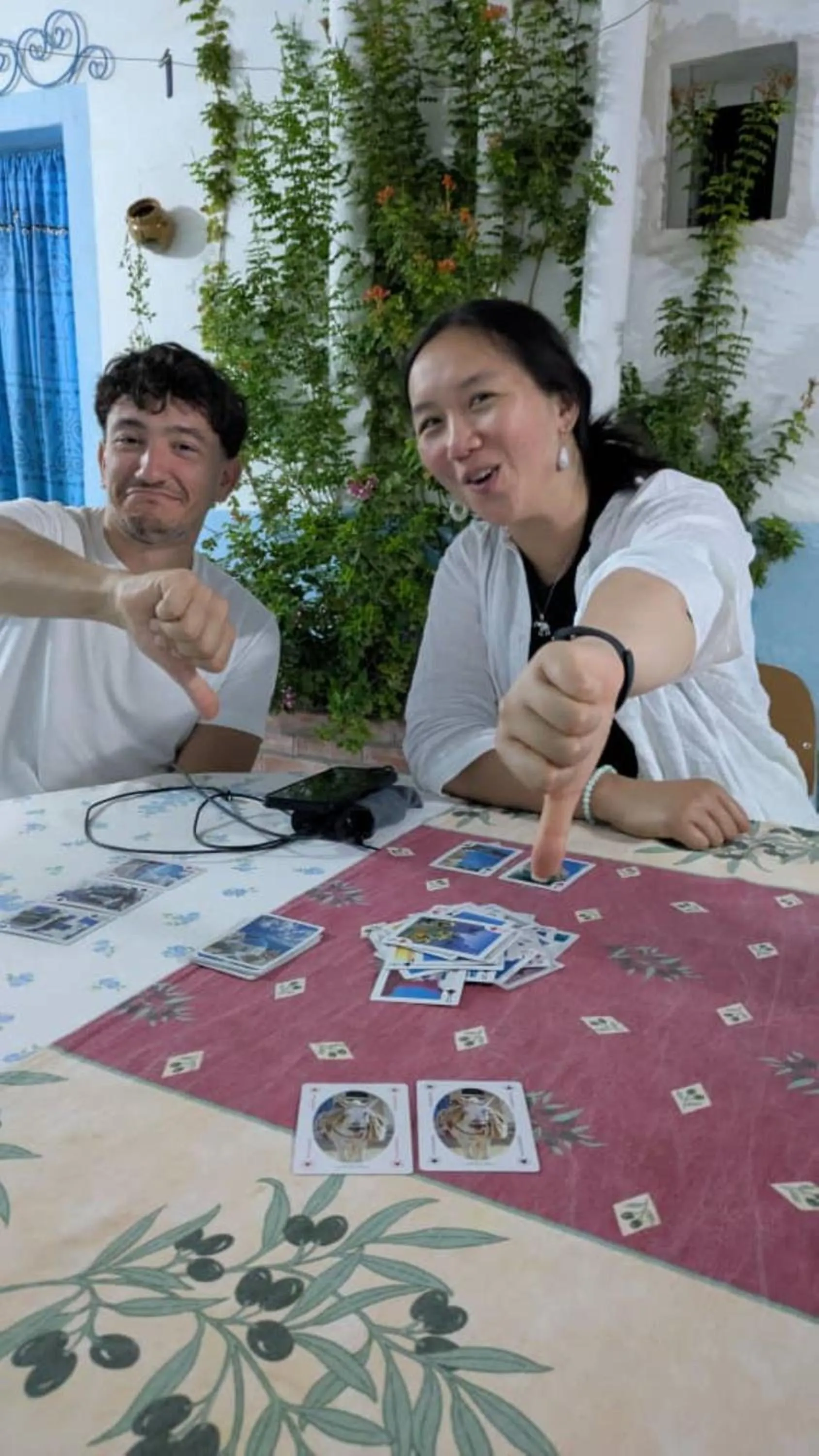 group of guests in Dar Hkaïem