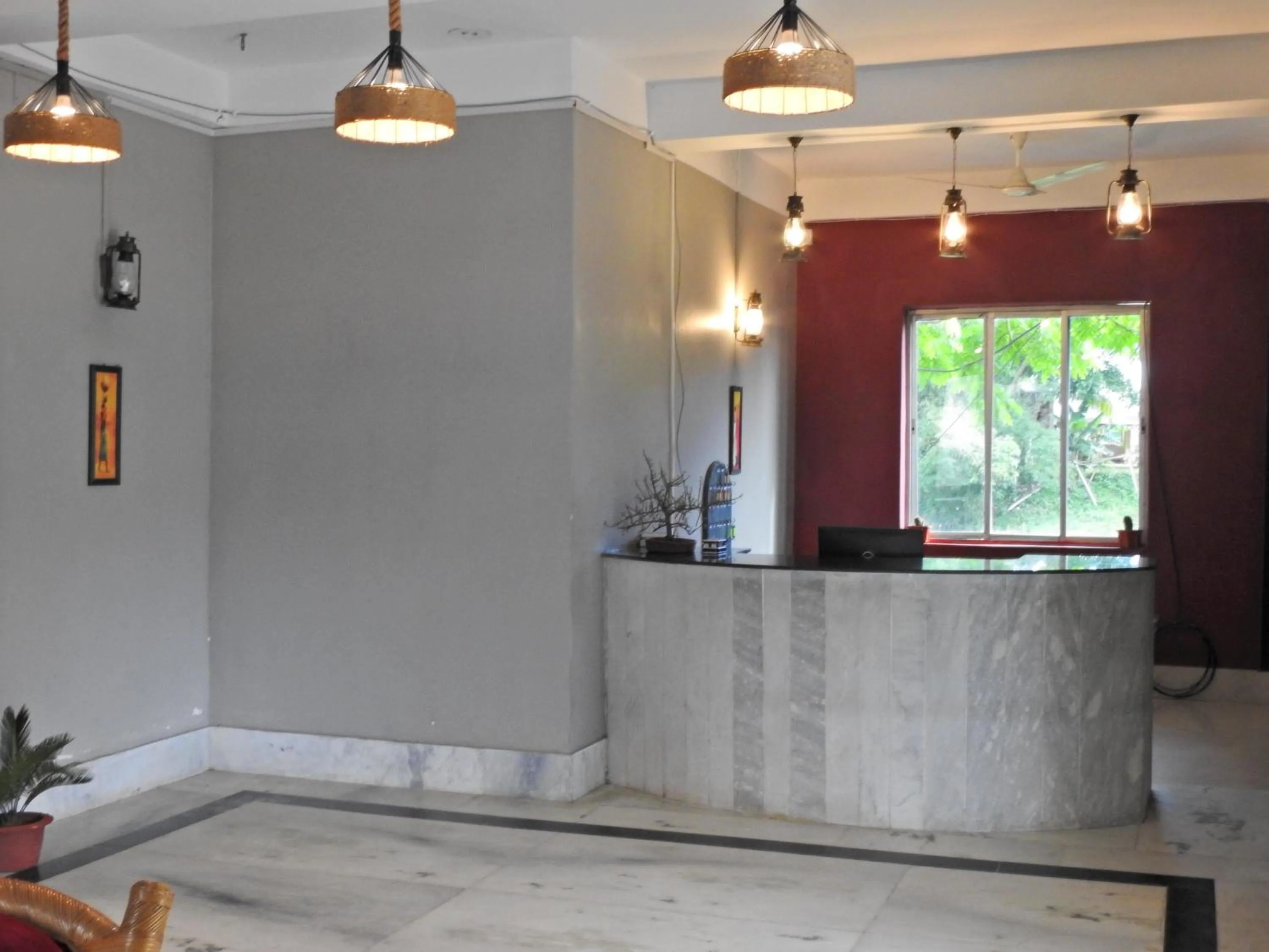 Lobby or reception in Lake Side Resort Neermahal