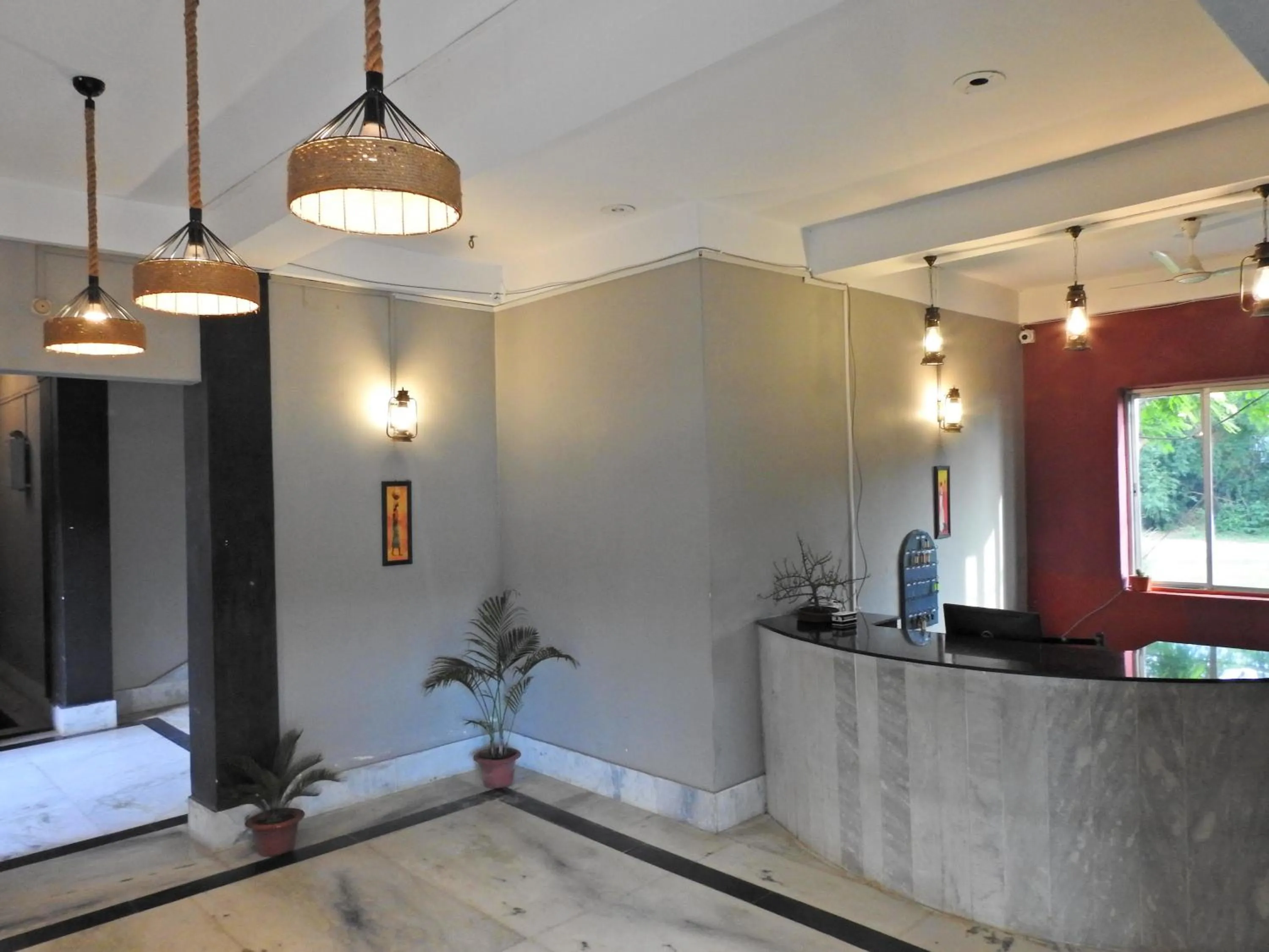 Lobby or reception in Lake Side Resort Neermahal