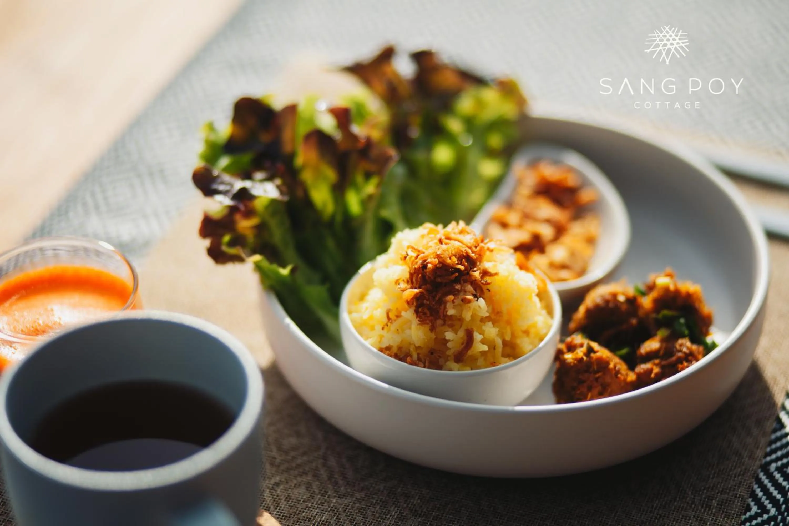 Food in Sang Poy Cottage