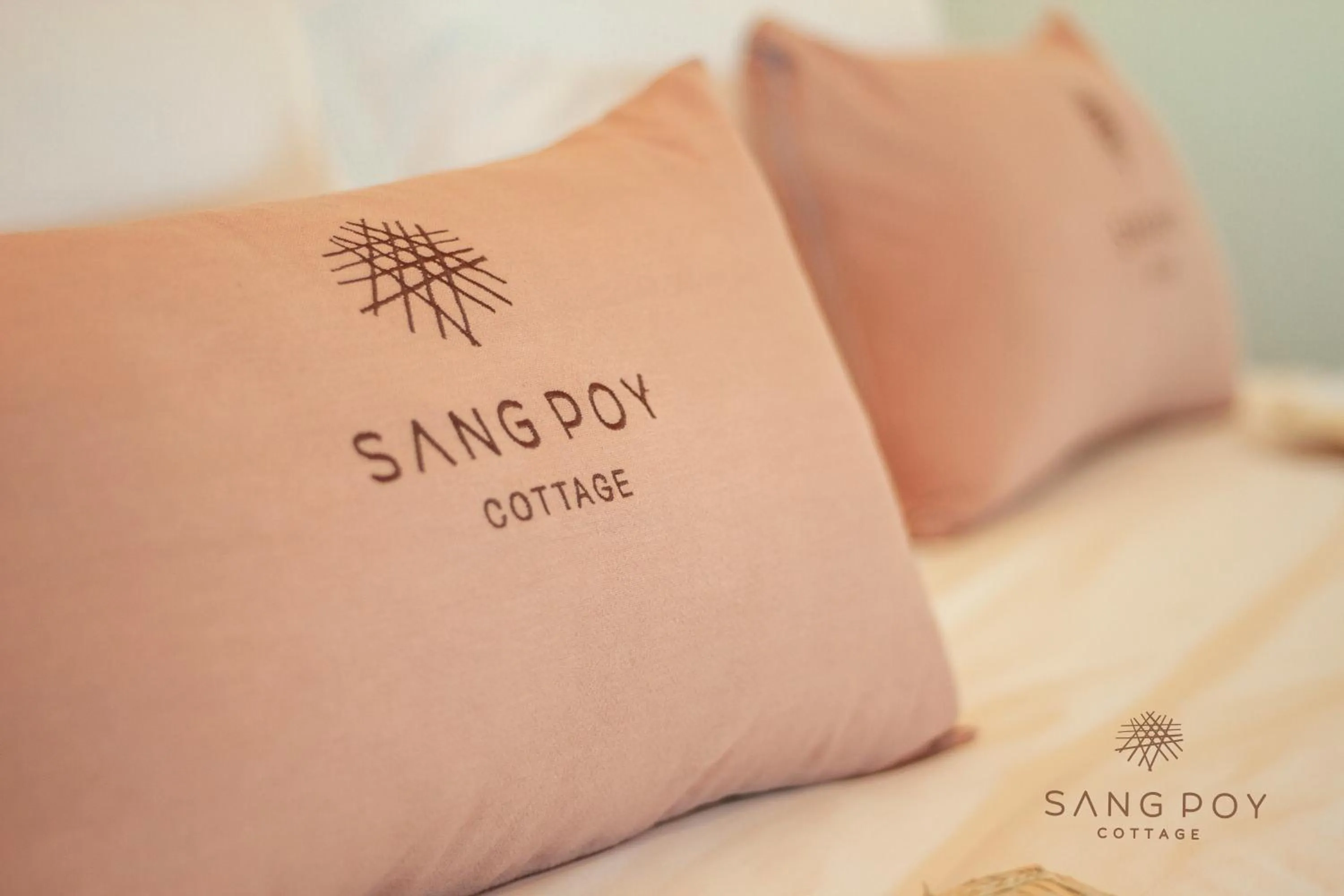 Bed in Sang Poy Cottage