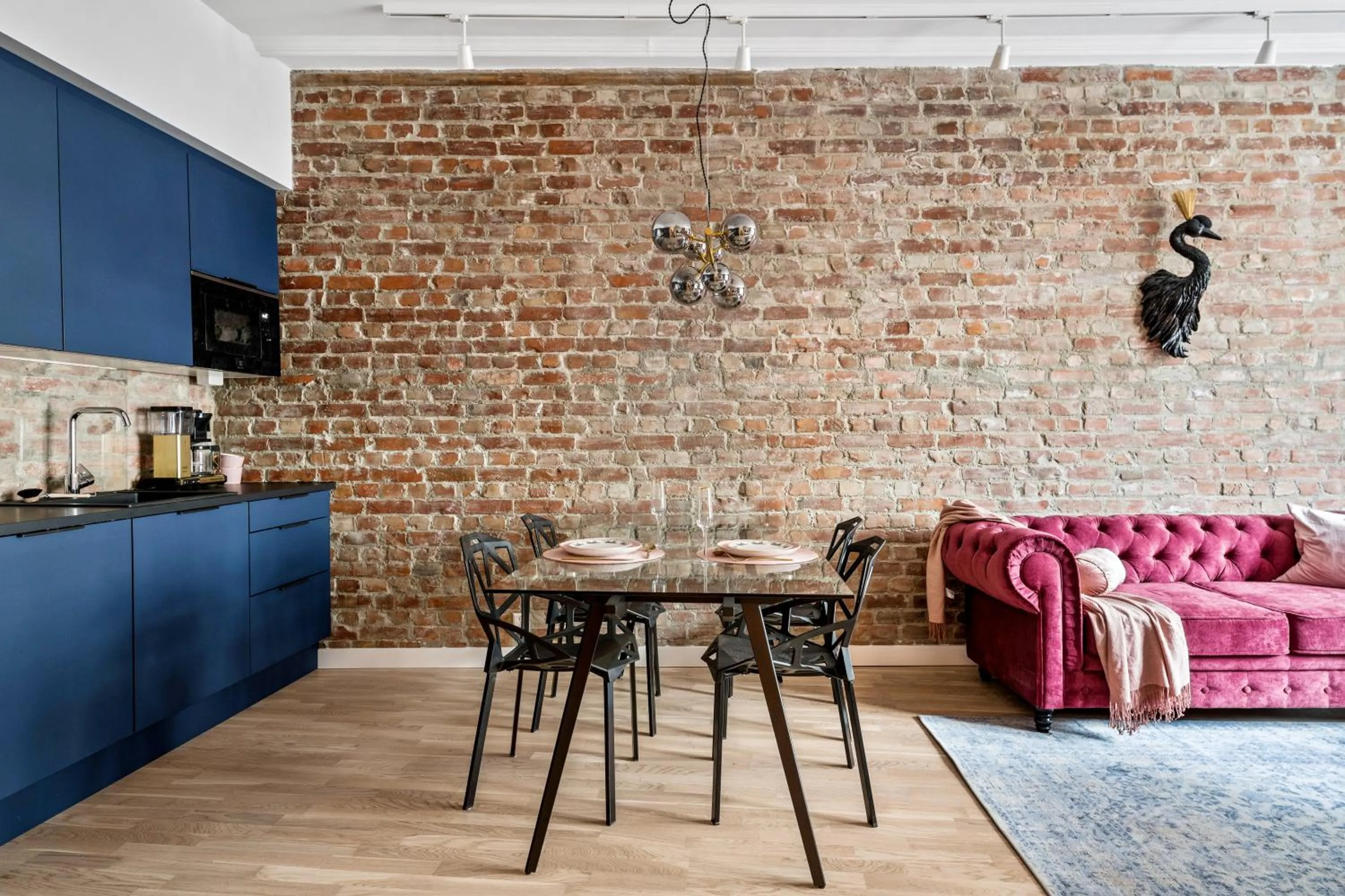 Dining area in BJØRVIKA APARTMENTS - Solli