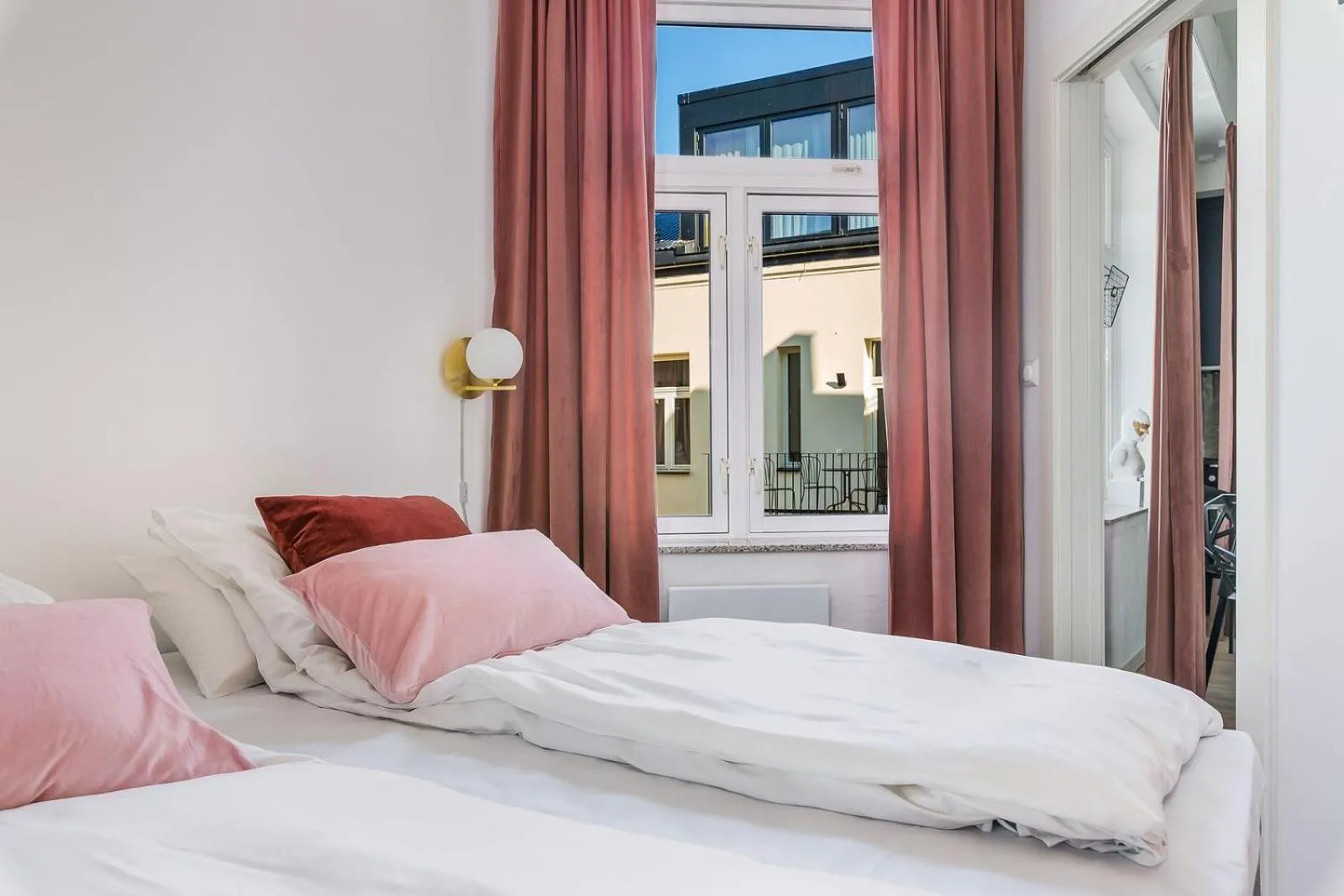 Bedroom, Bed in BJØRVIKA APARTMENTS - Solli