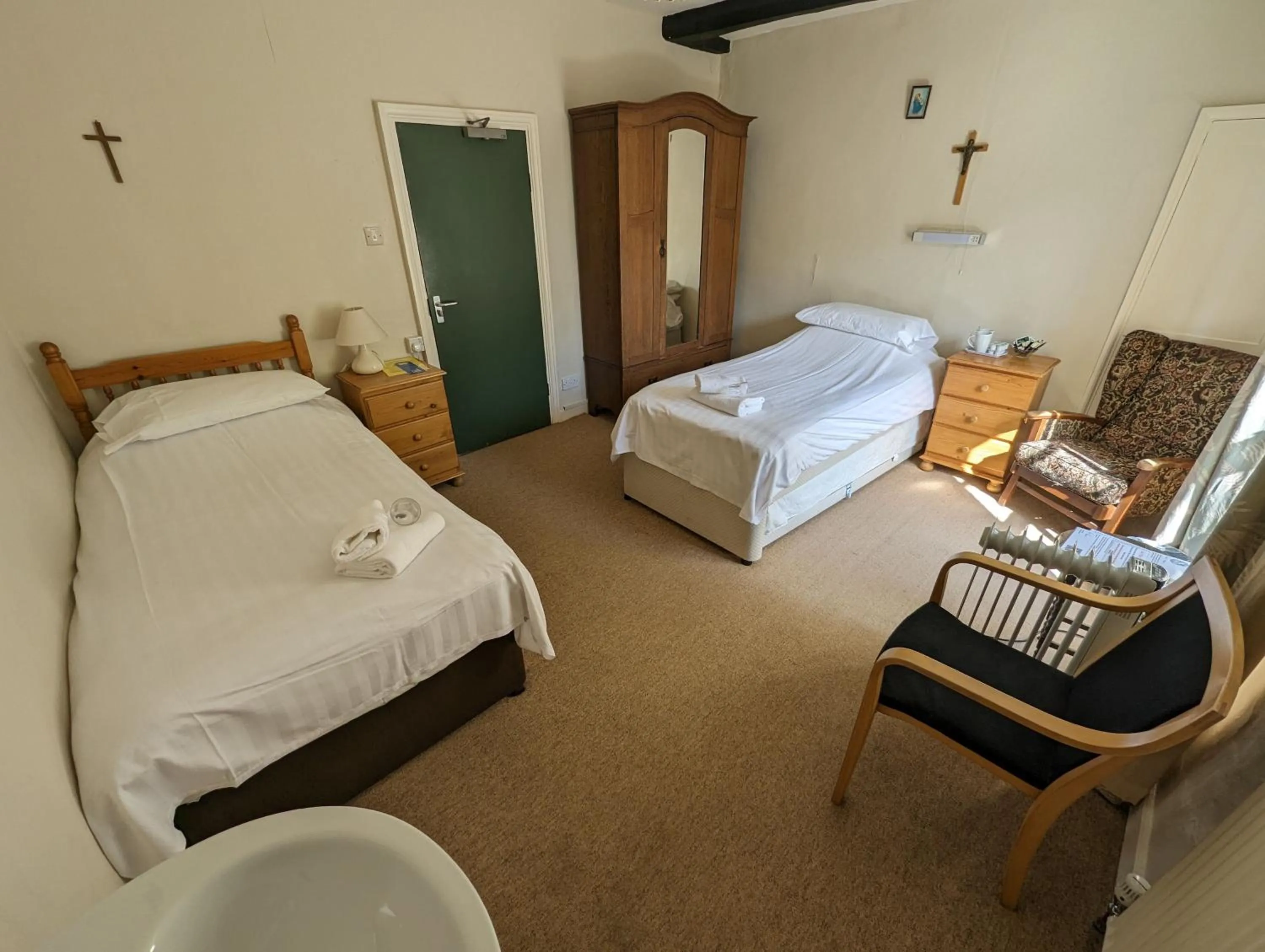 Bed in The Shrine of Our Lady of Walsingham