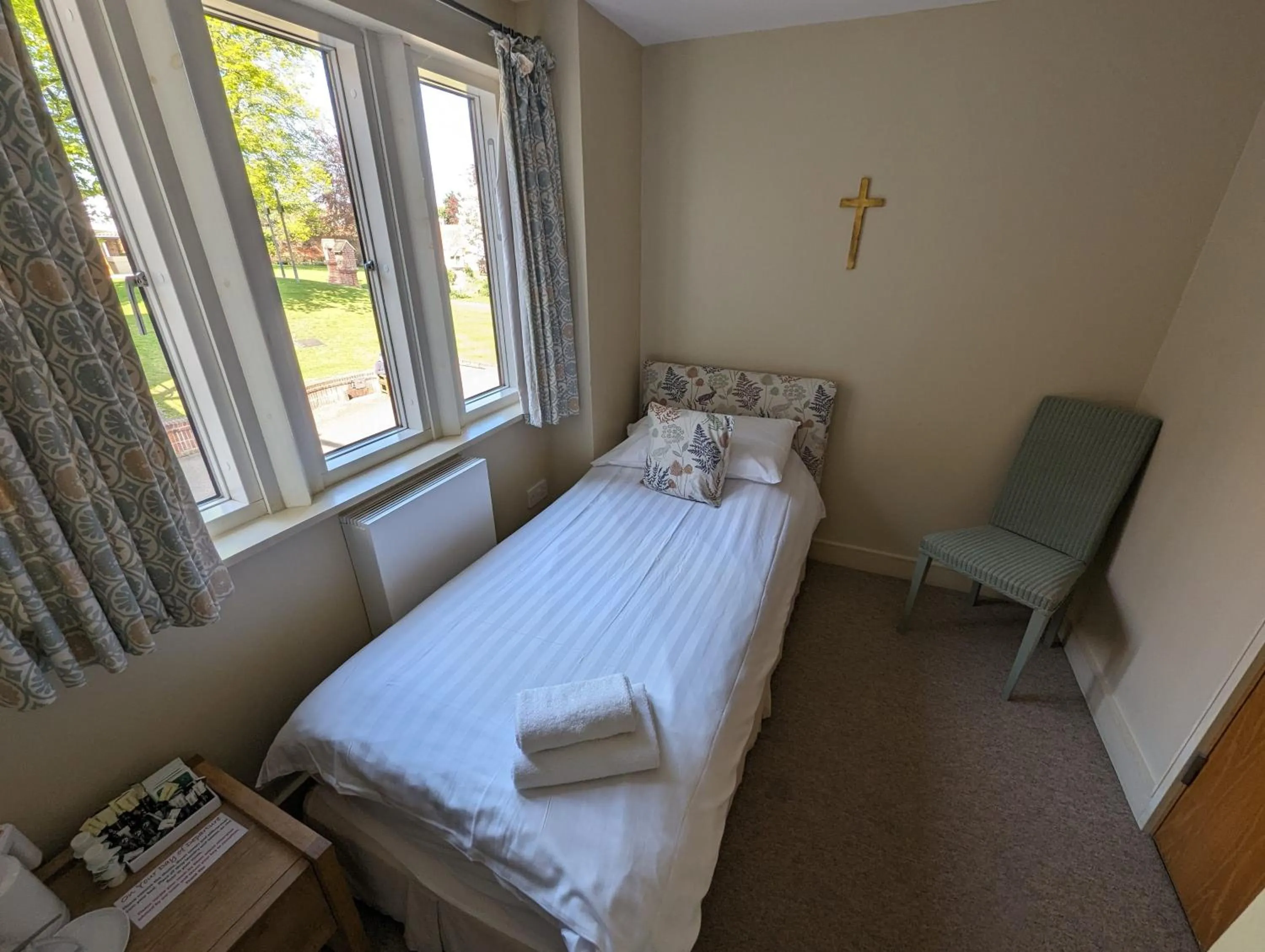 Bed in The Shrine of Our Lady of Walsingham