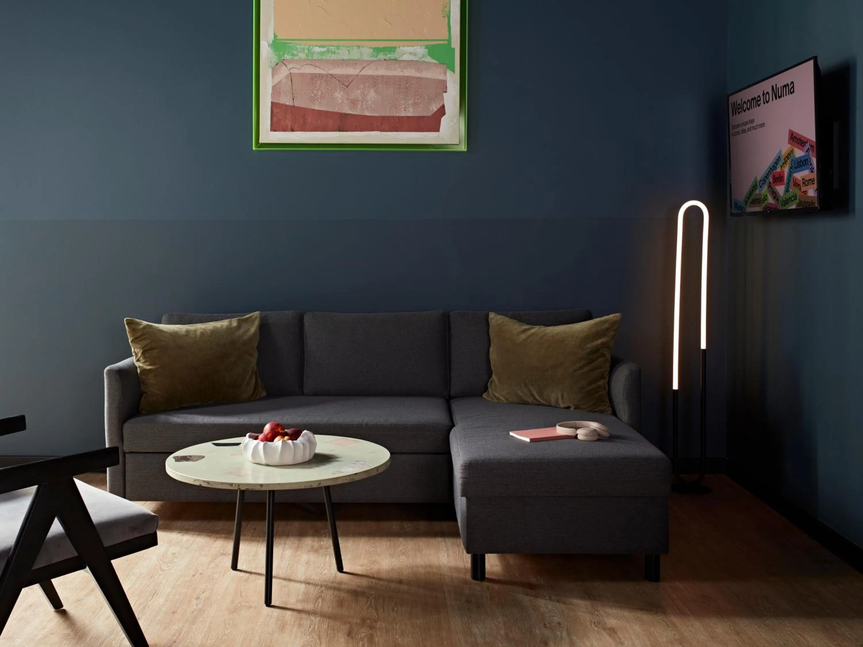 Seating area in Numa Berlin Sketch