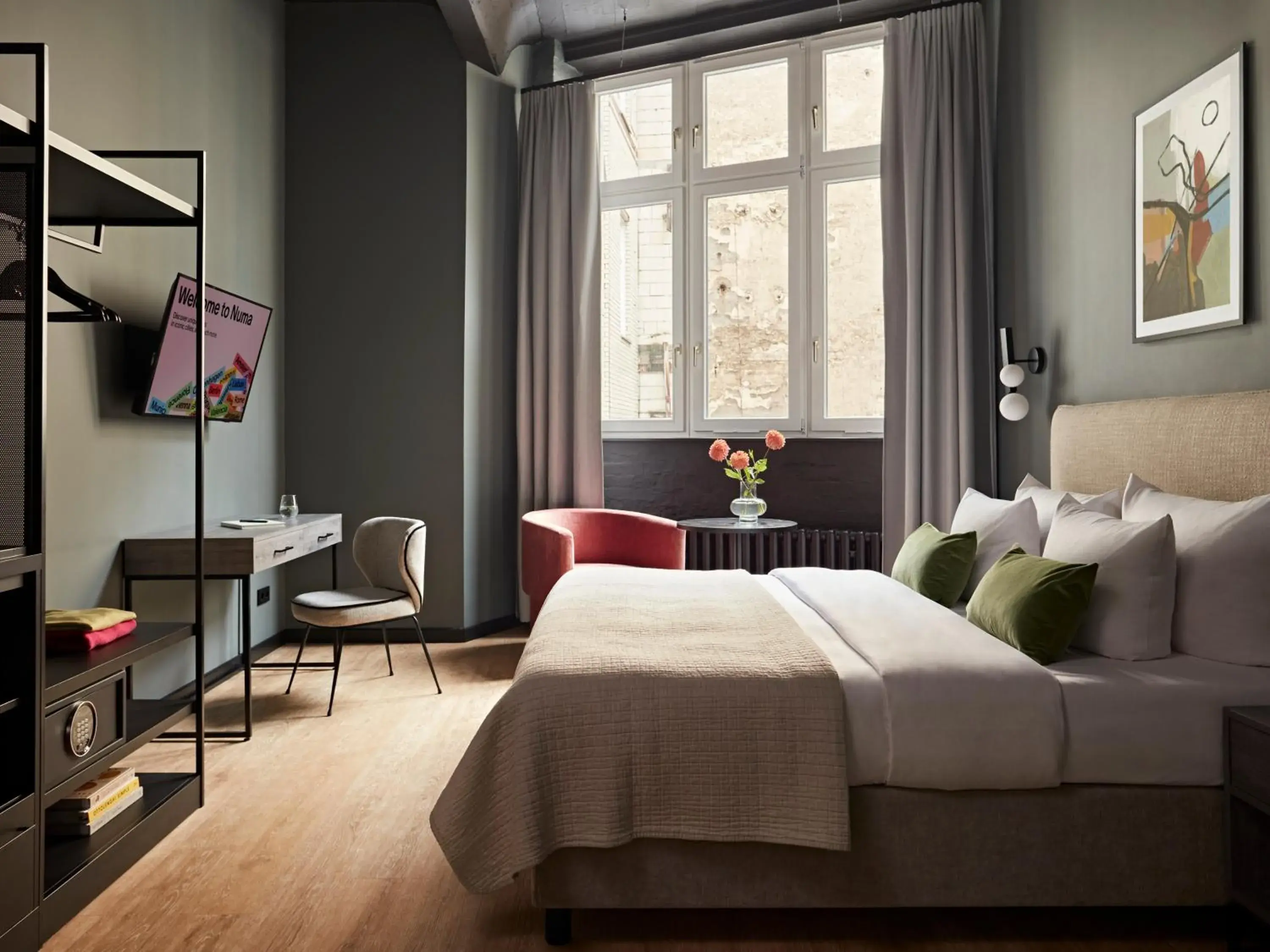 Extra Large Room with Sofa Bed in Numa Berlin Sketch Extra Large Room with Sofa Bed in Numa Berlin Sketch