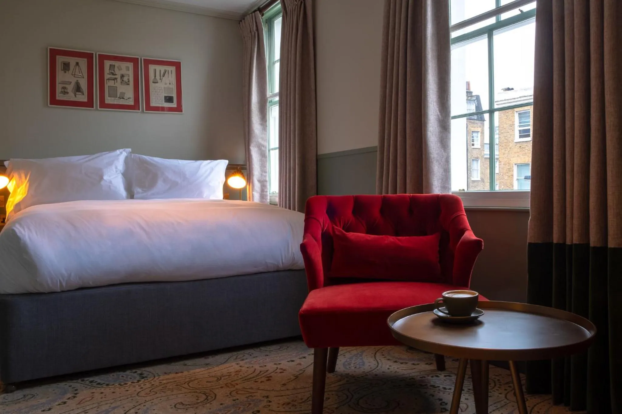 Bed in Home Grown - Private Member's Club