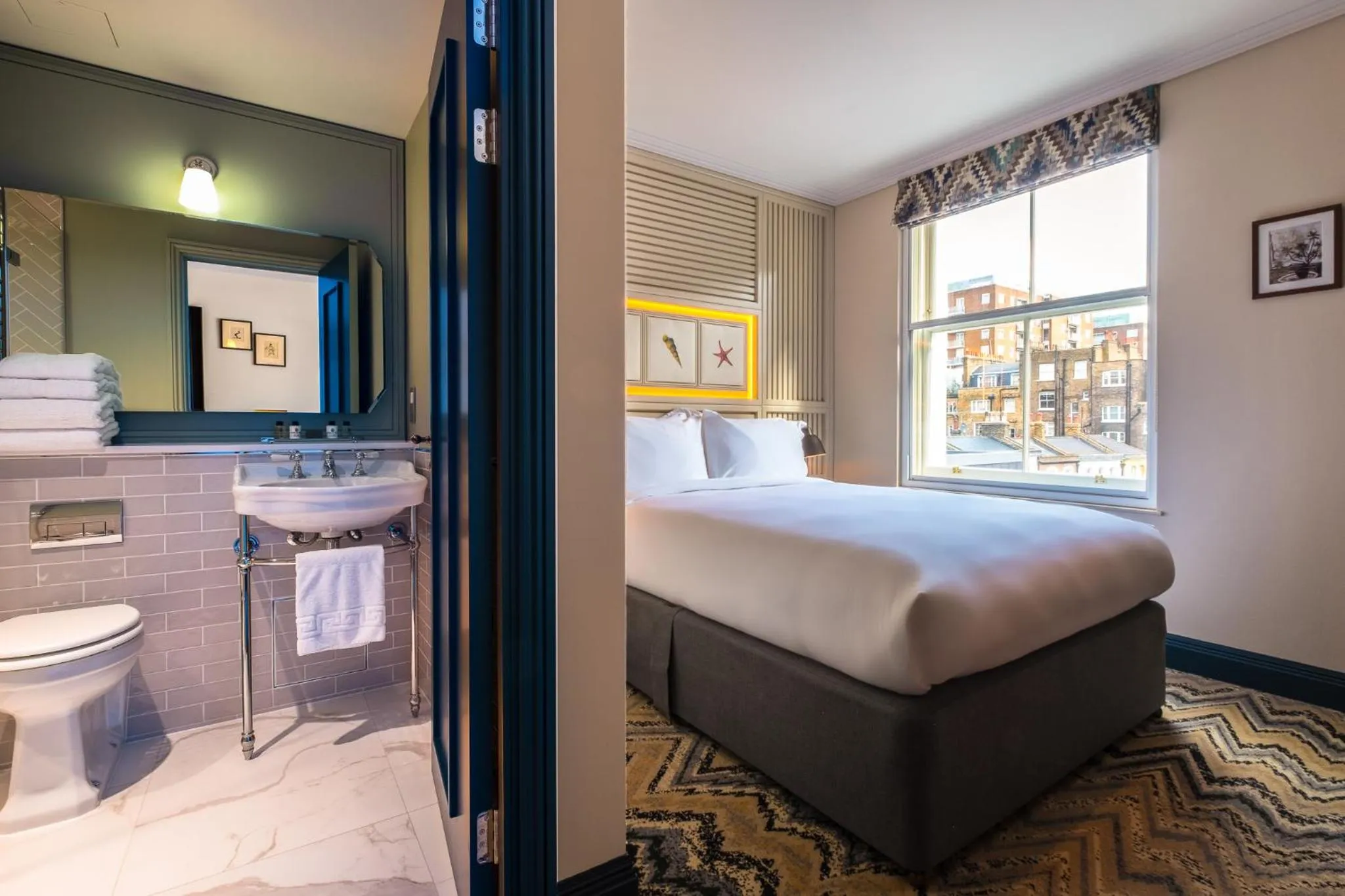 Photo of the whole room, Bed in Home Grown - Private Member's Club