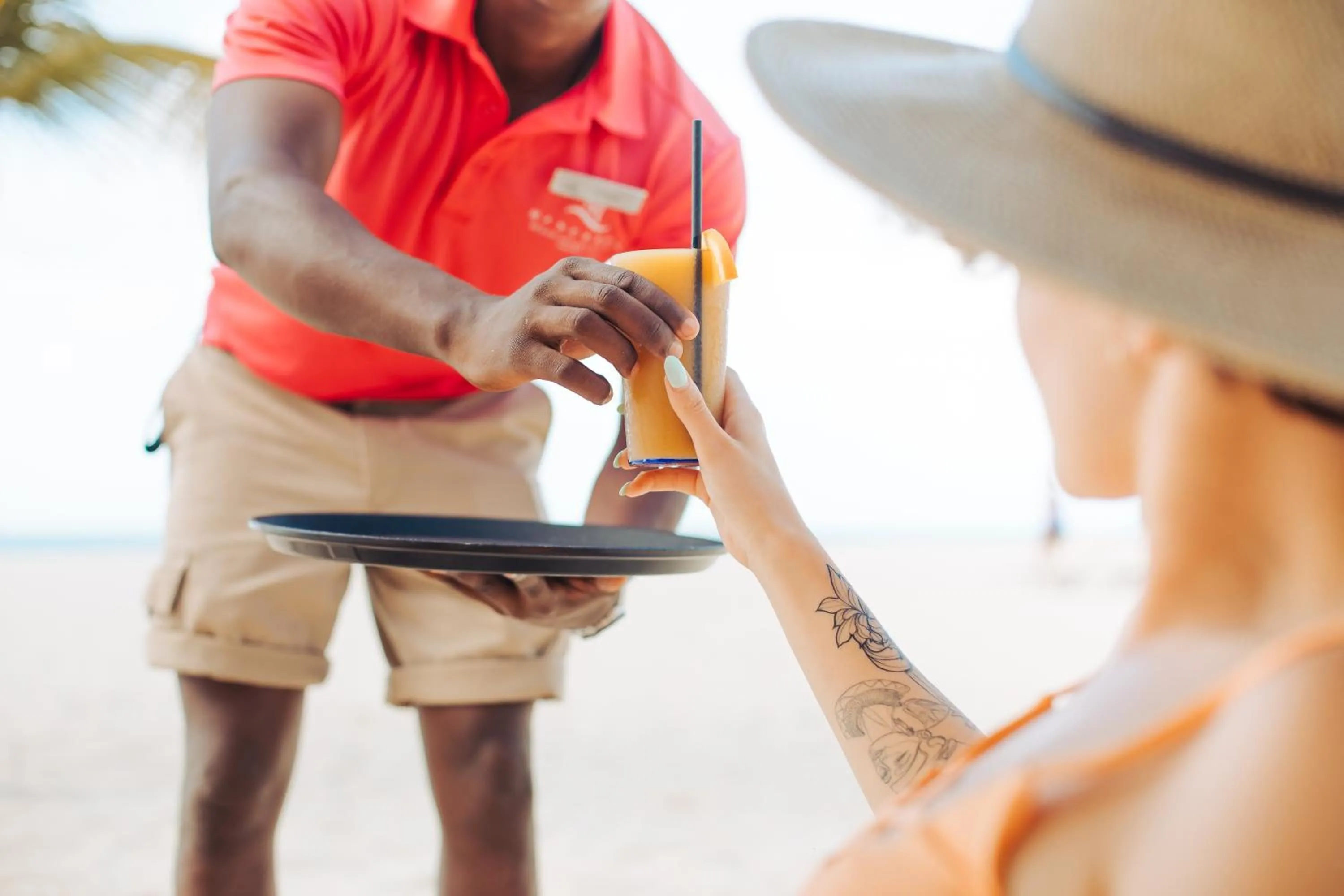 People in Manchebo Beach Resort and Spa