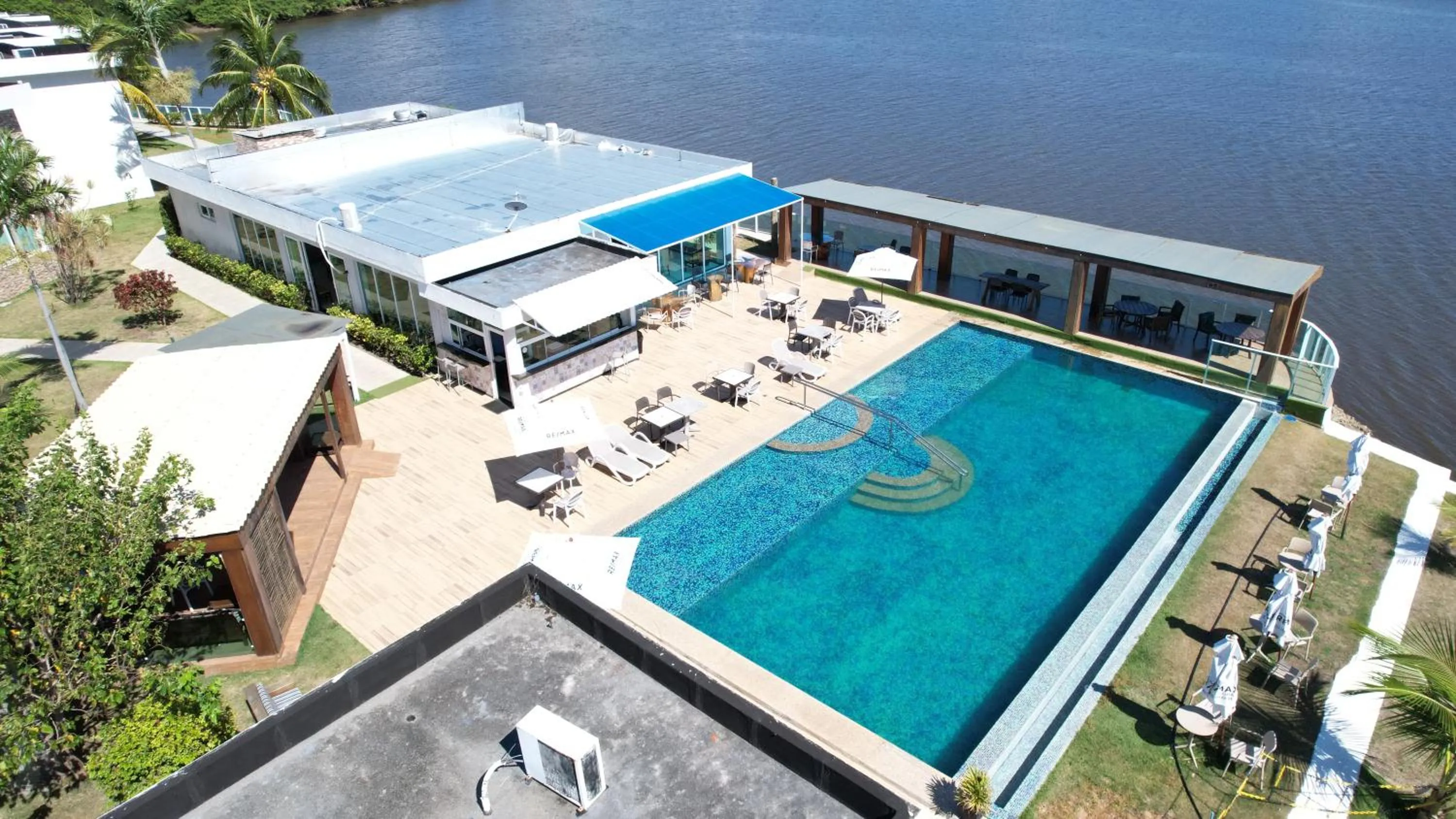 Bird's eye view in Pousada Jirituba