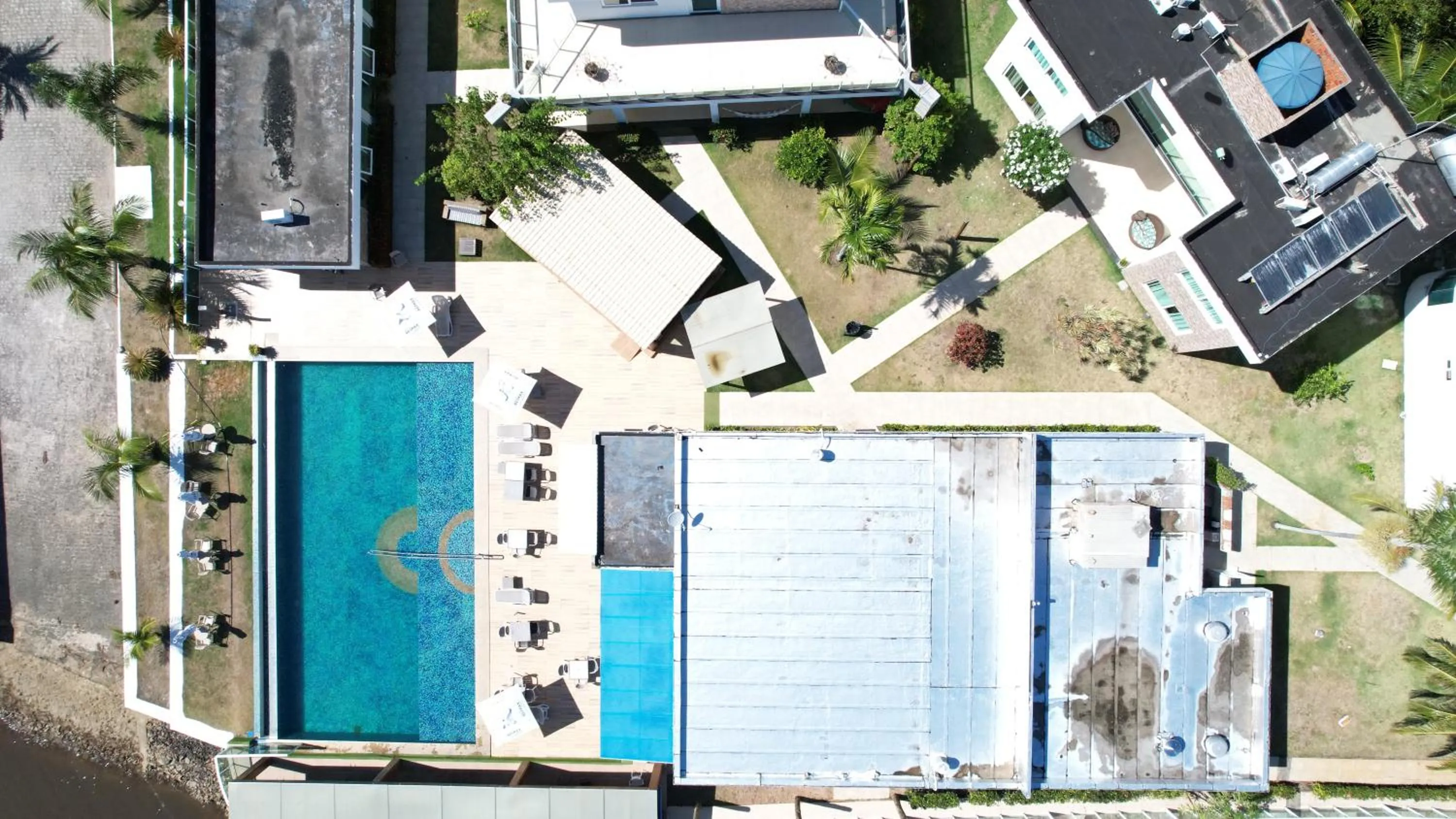 Bird's eye view in Pousada Jirituba