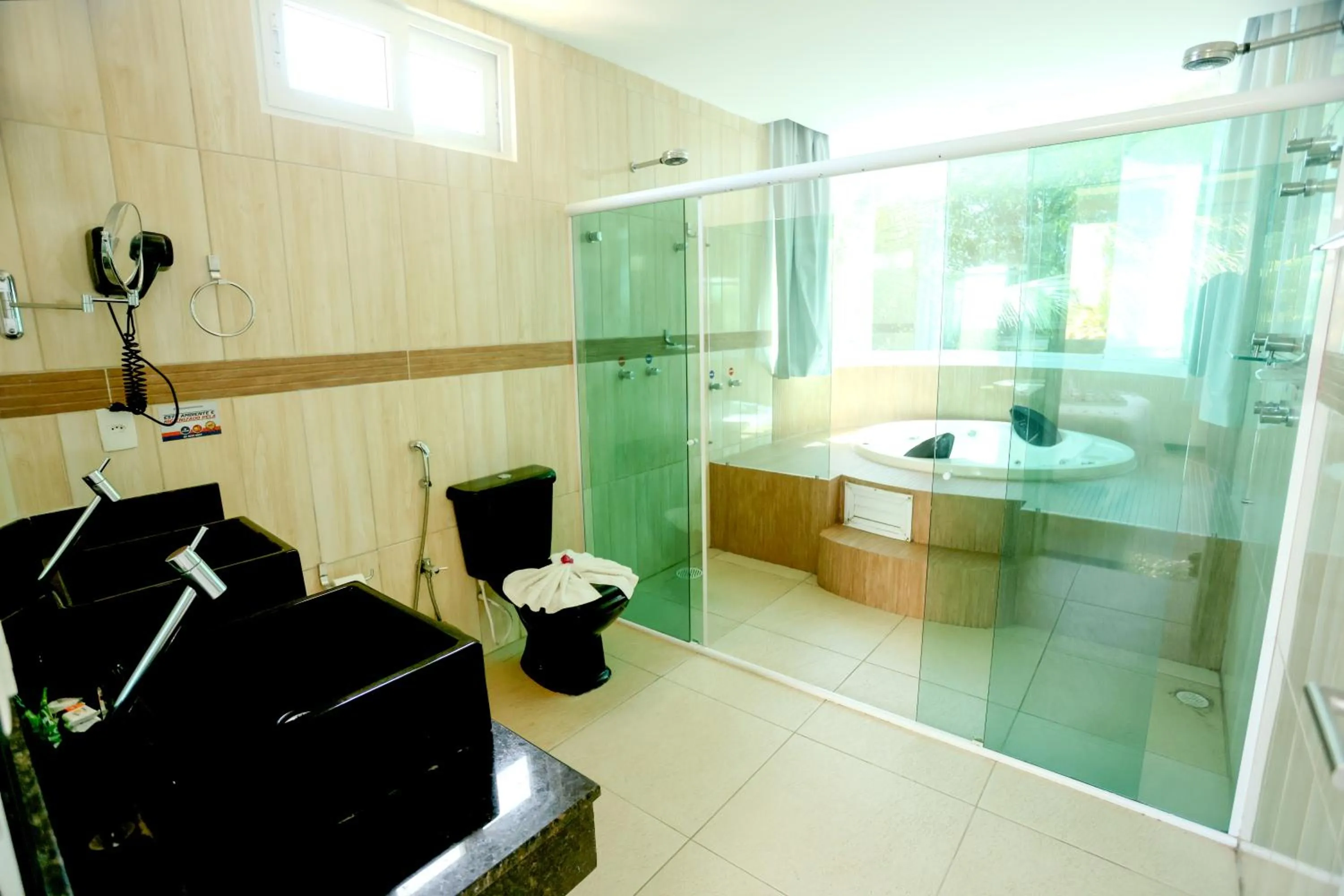 Shower in Pousada Jirituba