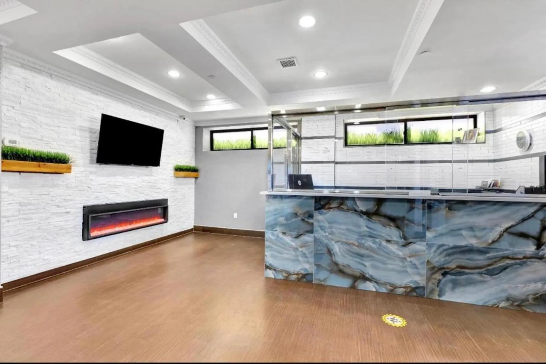 Lobby or reception in Hotel Pergola Jamaica JFK