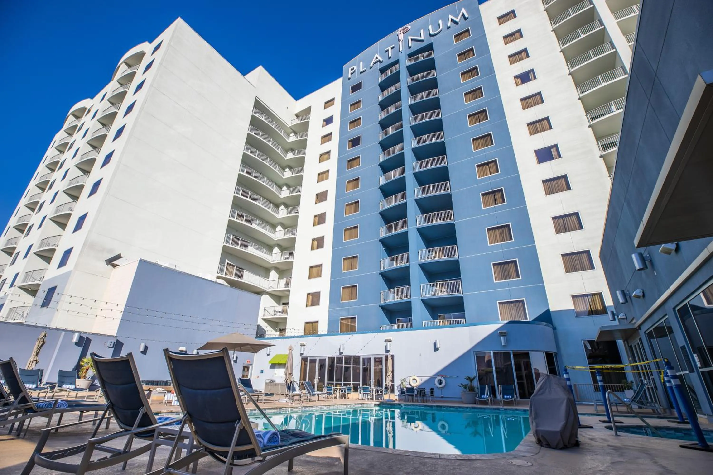 Property building in 2100 SqFt Penthouse Suite W/ Strip Views! POOL GYM