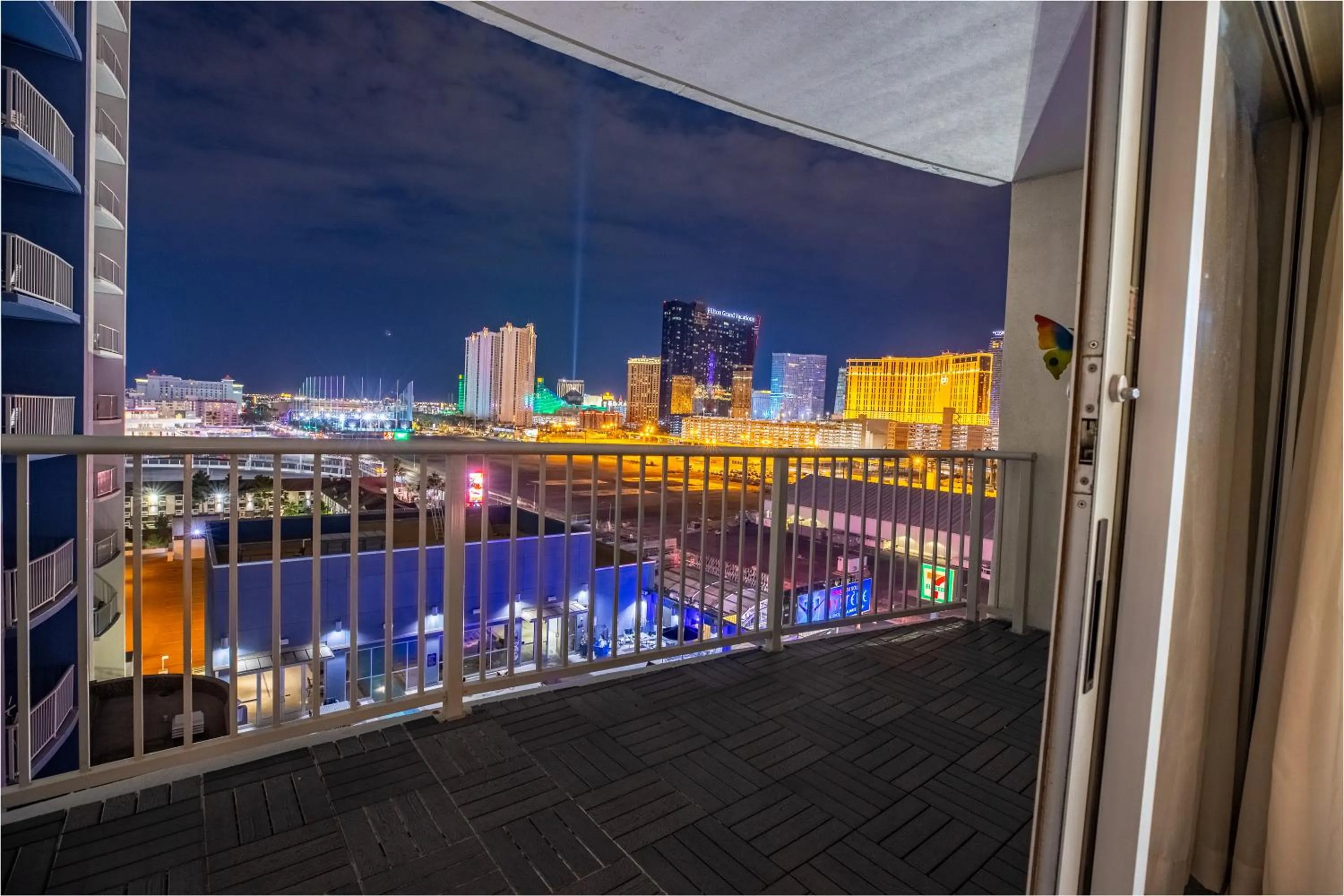 View (from property/room) in 2100 SqFt Penthouse Suite W/ Strip Views! POOL GYM
