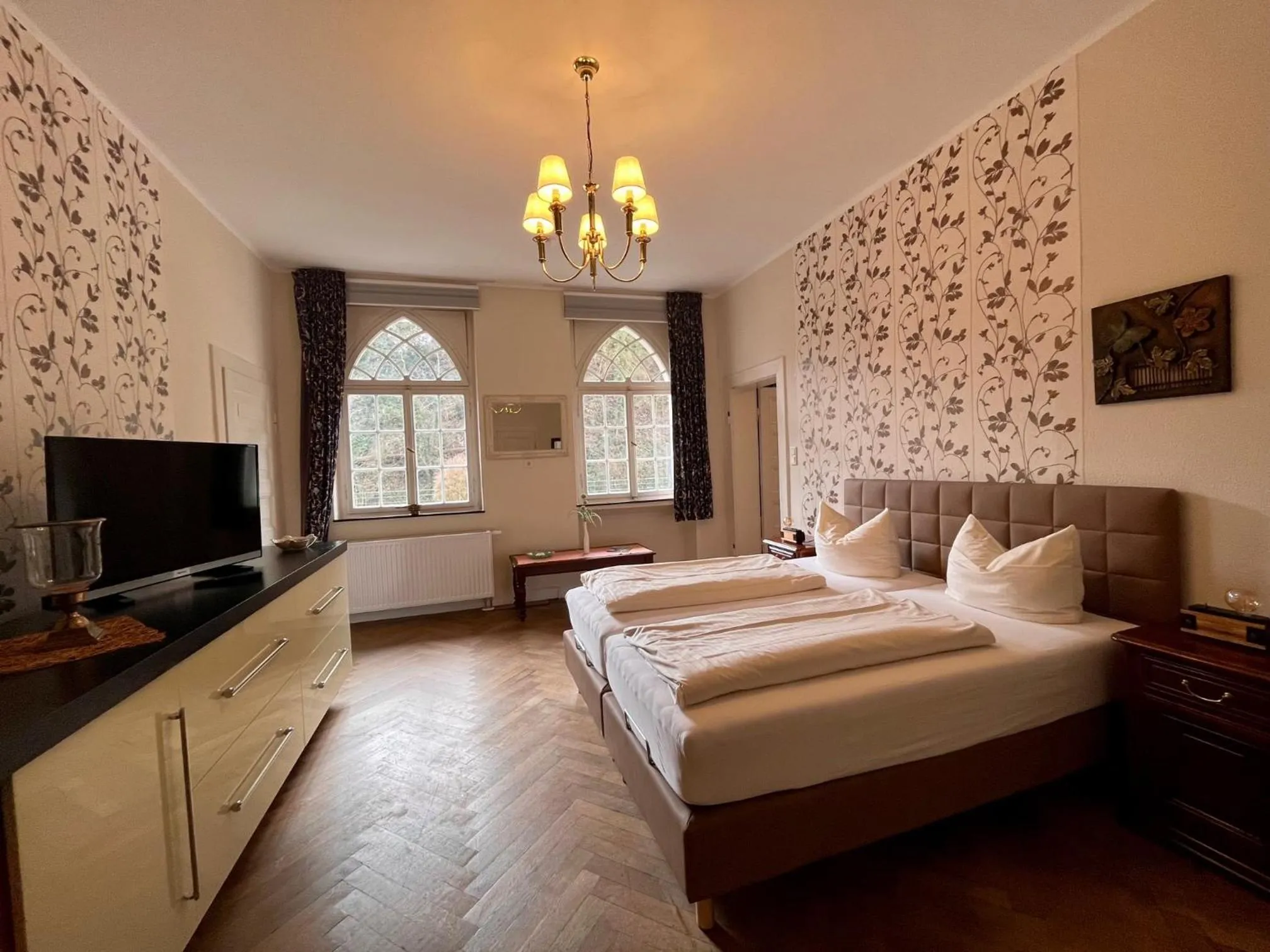 Bedroom, Bed in Haus Hohenzollern & Haus 'Ambiente