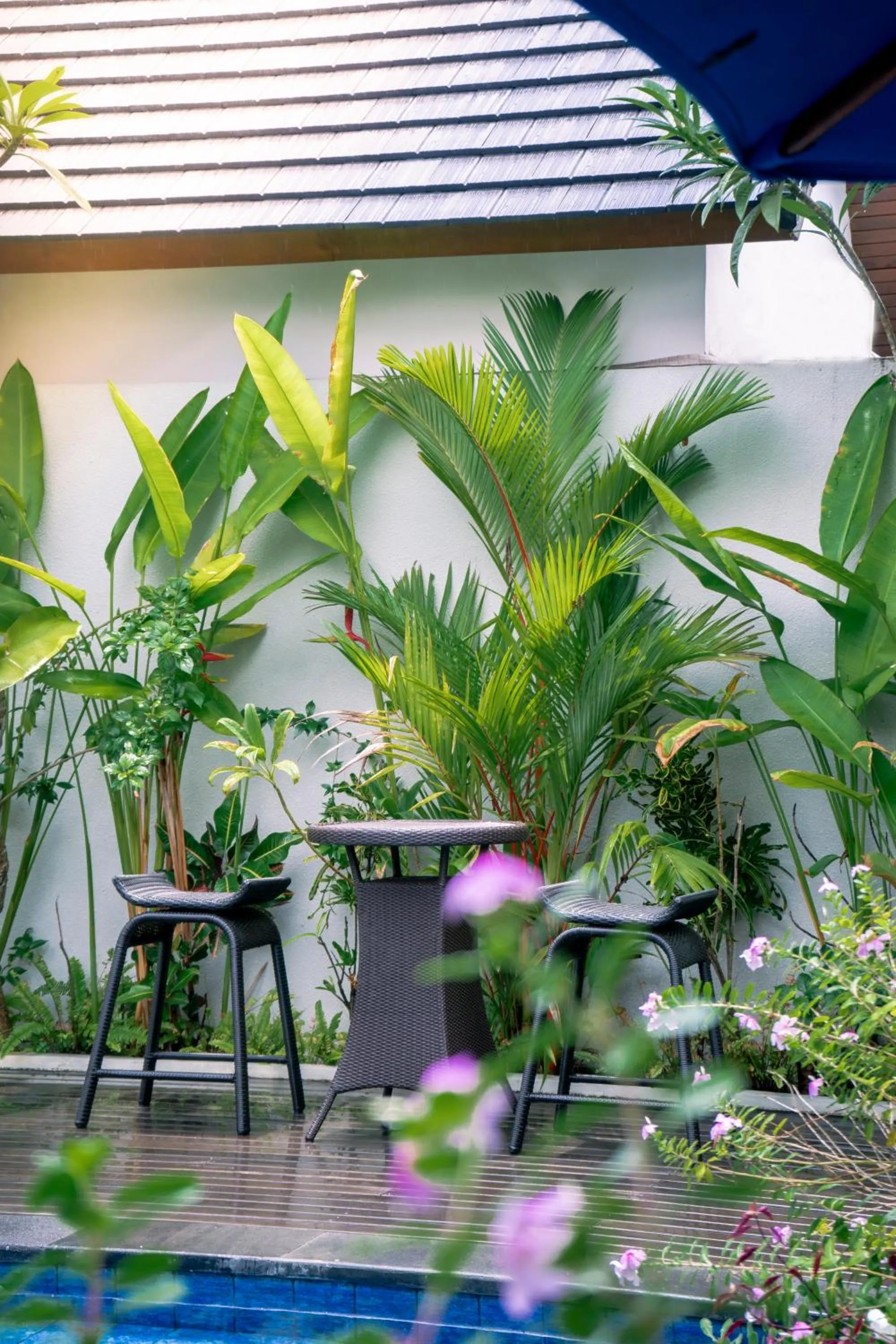 Garden in The Calna Villa Bali