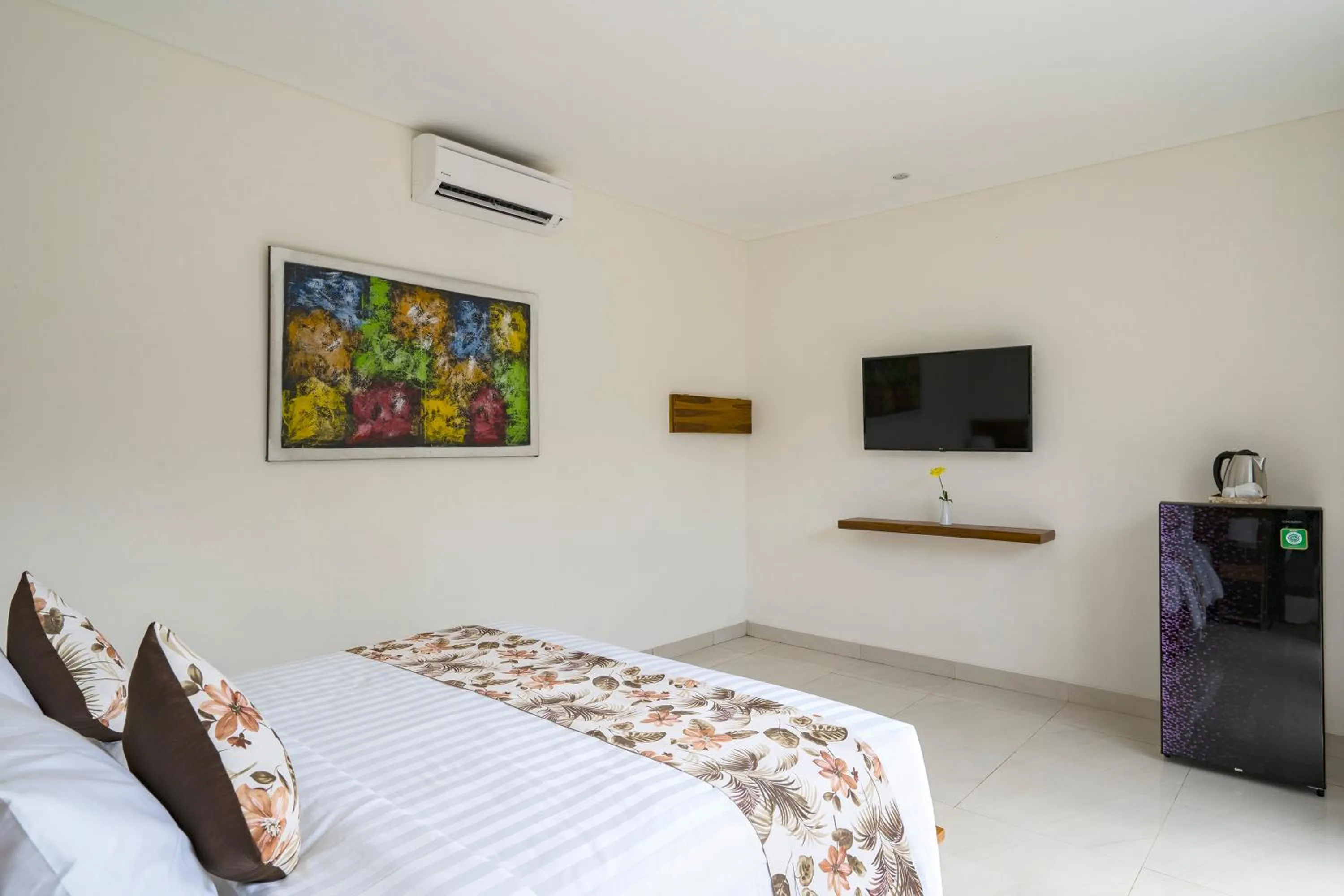 Bedroom, Bed in The Calna Villa Bali