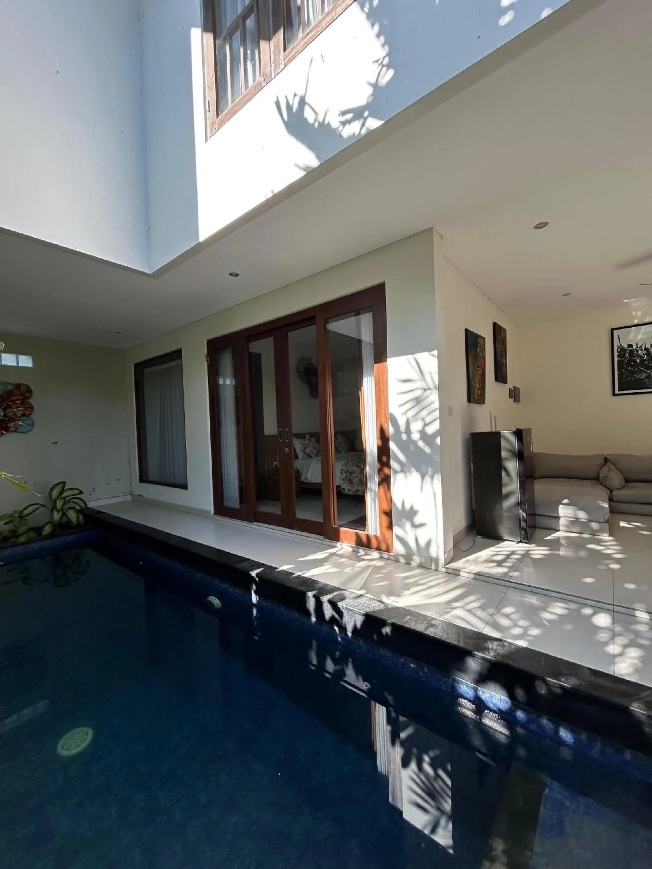 Swimming pool in The Calna Villa Bali