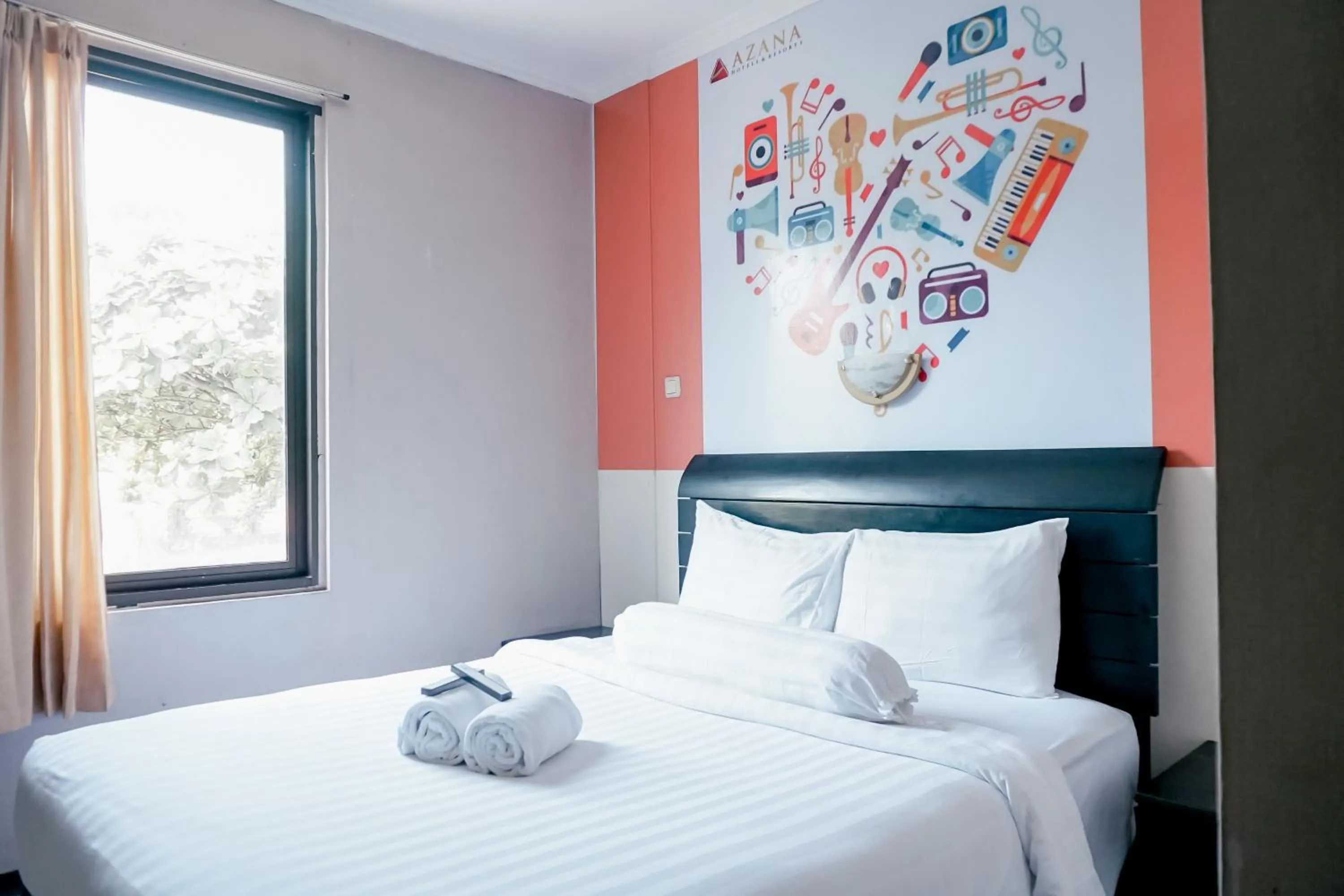 Bed in Votel Hotel Tulungagung