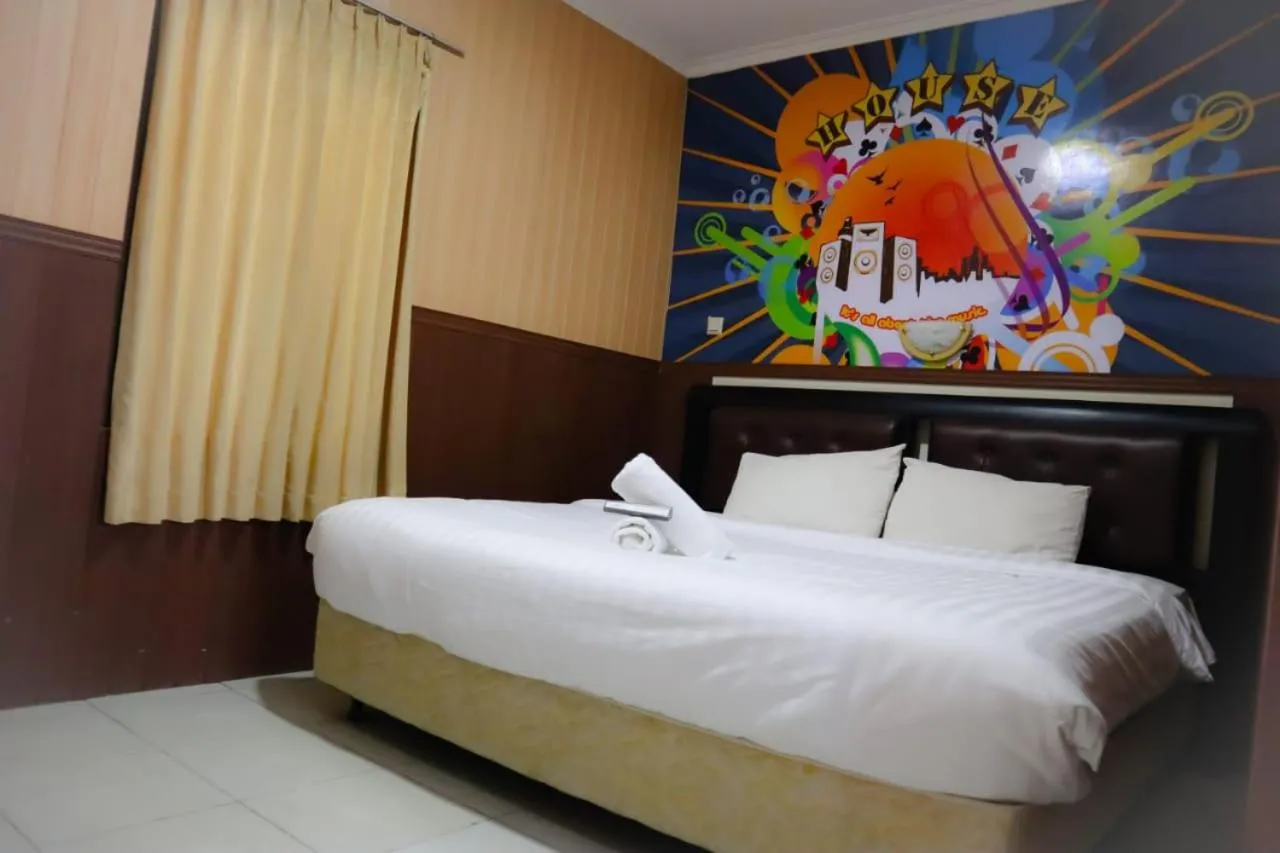 Bed in Votel Hotel Tulungagung