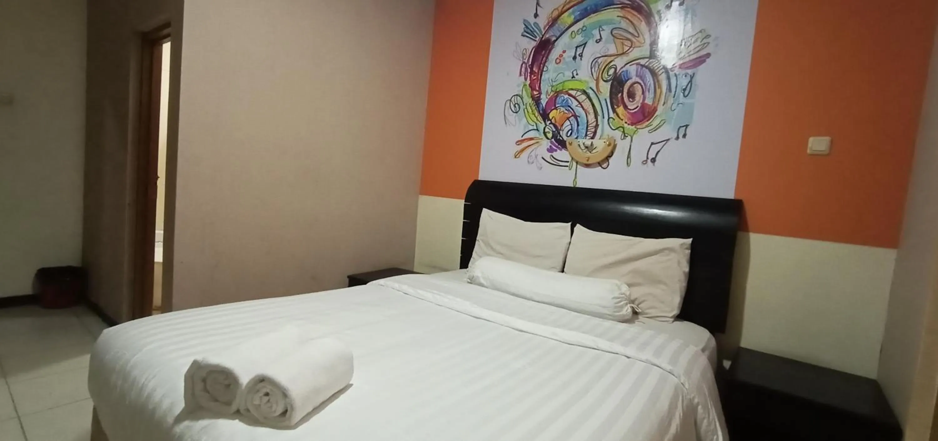 Bed in Votel Hotel Tulungagung